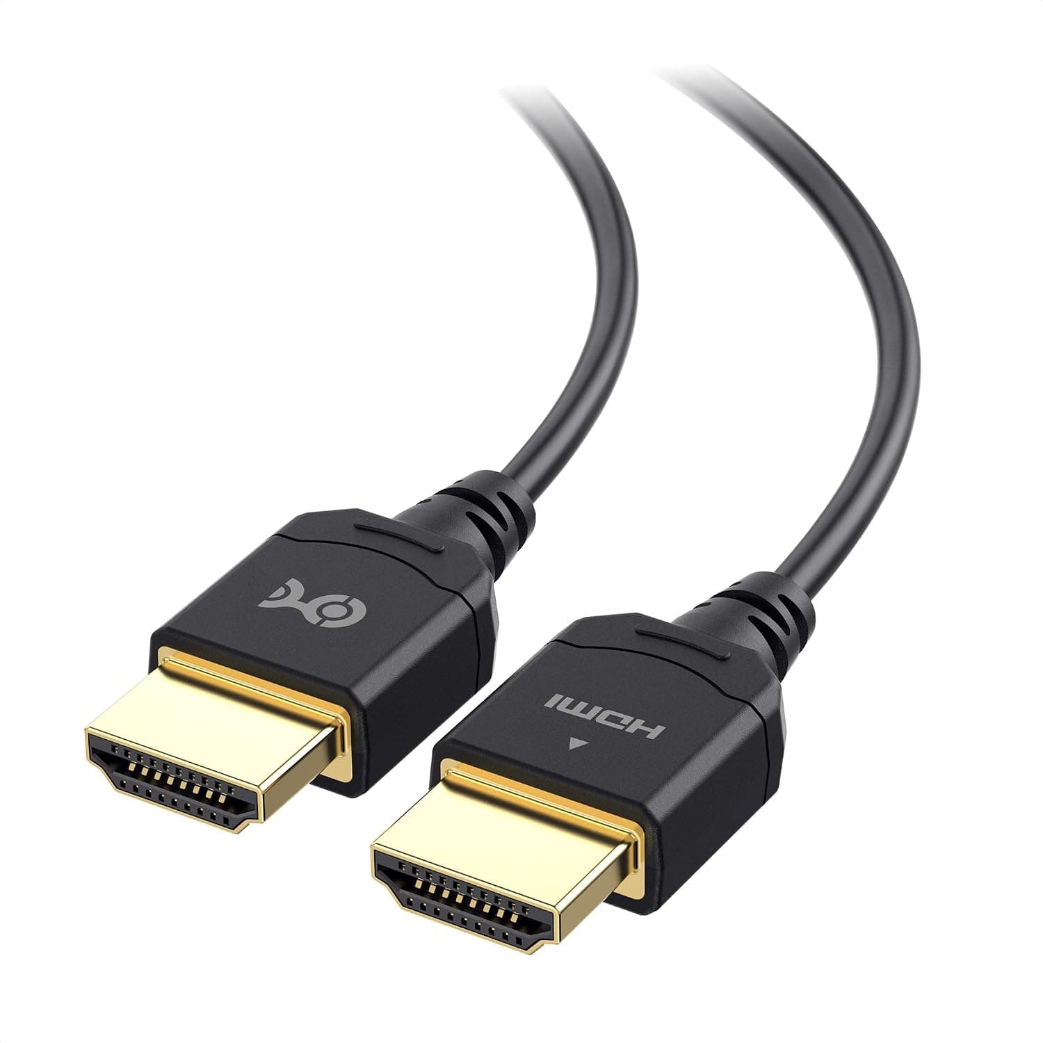Cable Matters [Ultra High Speed HDMI Certified] Thin HDMI 2.1 Cable, 1.5m | 8K@60Hz / 4K@240Hz, 48Gbps, HDR, Dolby Vision, Slim, Compatible with PS5, Xbox Series X/S, Apple TV