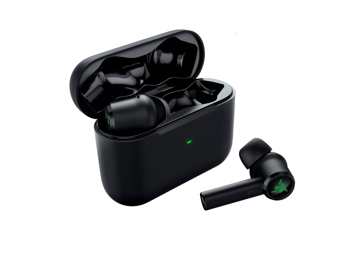 Razer Hammerhead True Wireless Pro - THX Certified True Wireless Earbuds with Active Noise Cancellation (60ms Low Latency Connection, In-Ear Design, Quick Attention Mode, Noise Cancelling) Black