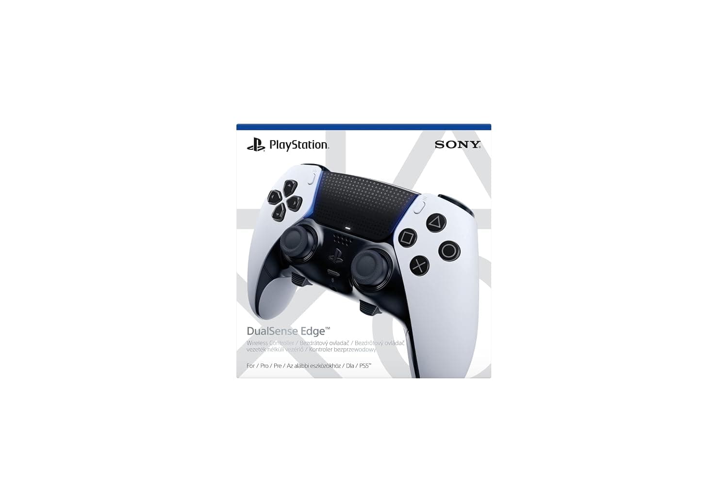 SONY DualSense Edge pour PS5 Noir et blanc
