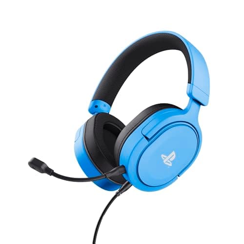 GXTrust Forta Gaming Headset Officially Licensed for PlayStation 5, Blue