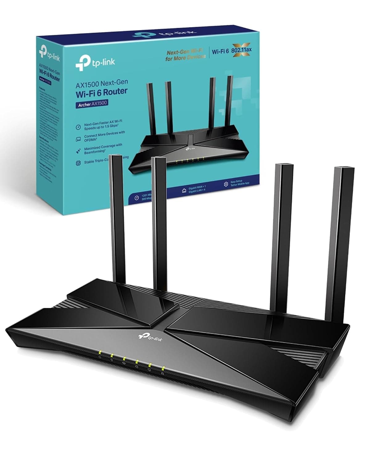 AX1500 Wi-Fi 6 Router