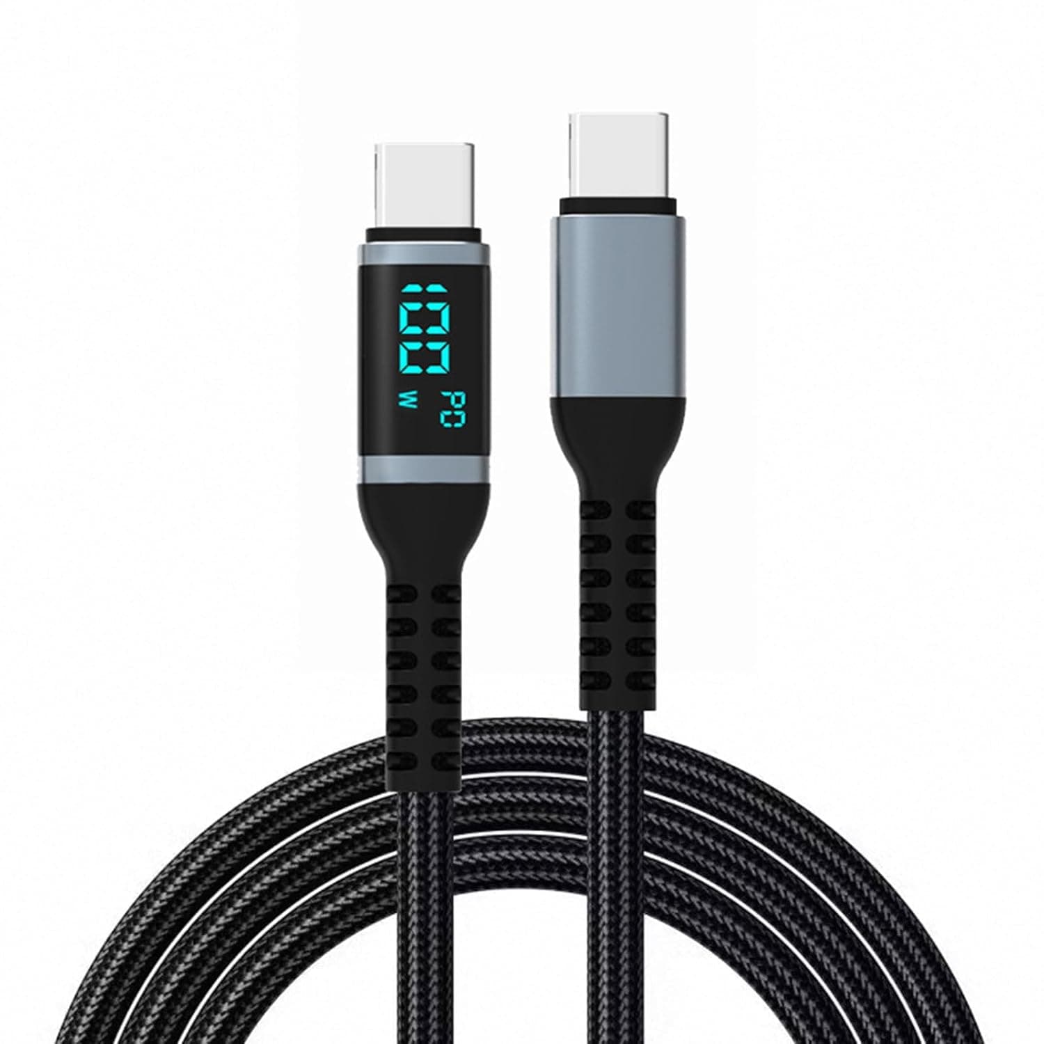 FUXIU USB C Cable 100W USB C To USB C Cable USB C To USB C Fast Charging Nylon Braided USB C To USB C Cable For Phone