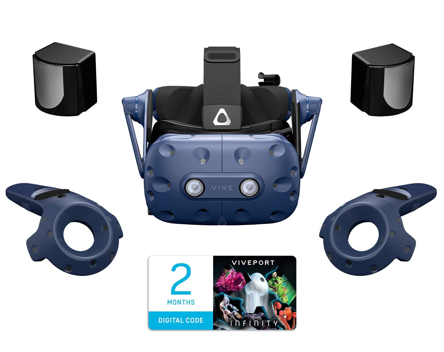 HTC VIVE Cosmos Elite VR Headset with enhanced SteamVR tracking and Free Download of Half Life Alyx