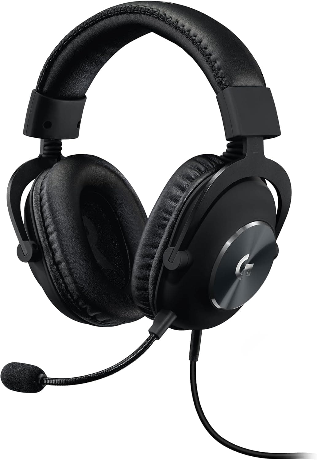 Logitech G PRO X Gaming-Headset | Corded Over-Ear Gaming Headphones, Blue VO!CE Mic, DTS Headphone:X 7.1, 50mm PRO-G, PC/PS/Xbox/Switch - Black
