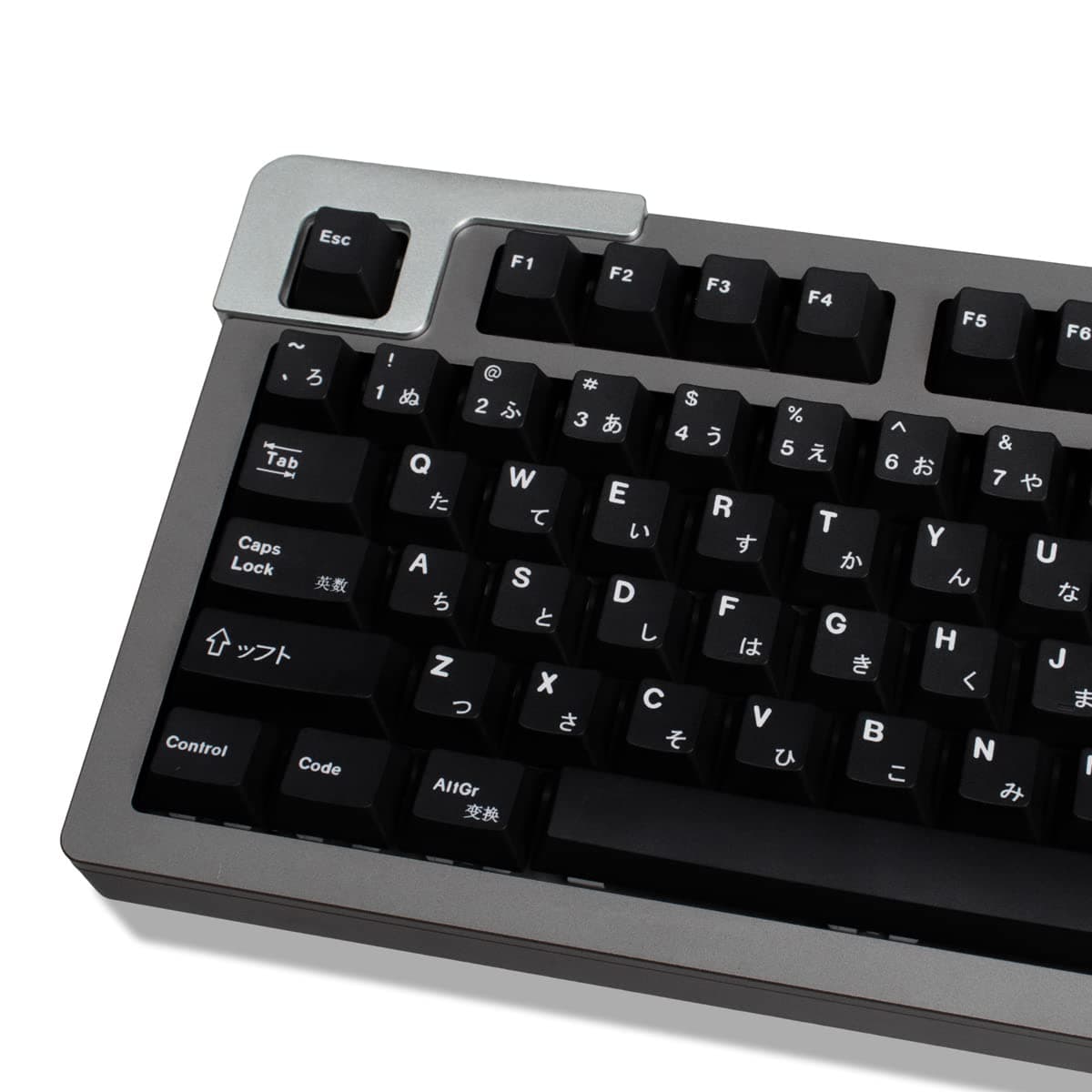 Cherry Profile PBT Keycaps, 135 Keys Minimalist Black Japanese Keycap | DYE-SUB ISO Layout 7u Space Bar MX Switches Mechanical Keyboard 60% 65% 70% 75% 100%