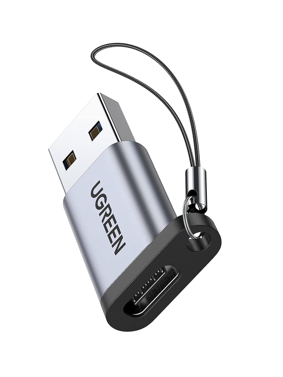 UGREEN 10Gbps USB to USB C Adapter for iPhone, iPad, MacBook, Galaxy | USB 3.2 Gen 1 Fast Charging Compatible with iPhone 17 Pro Max, iPad Mini Air, Galaxy S26 S25, Series Laptops Pixel 10 Pro