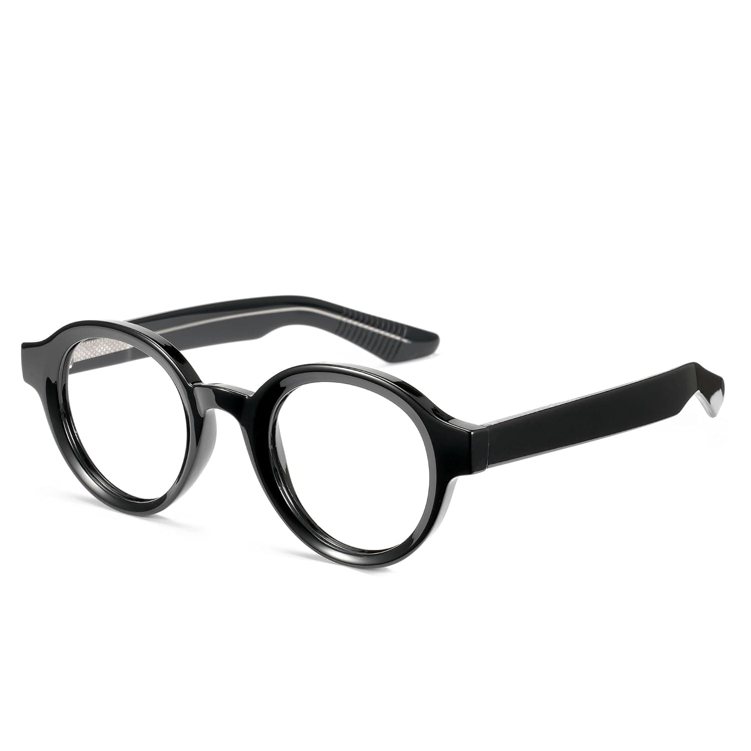 Cyxus Blue Light Filter Glasses Women Men Reduce Eye Strain 8560, black | UV protection, without strength, ideal for computer screens or everyday outdoor use