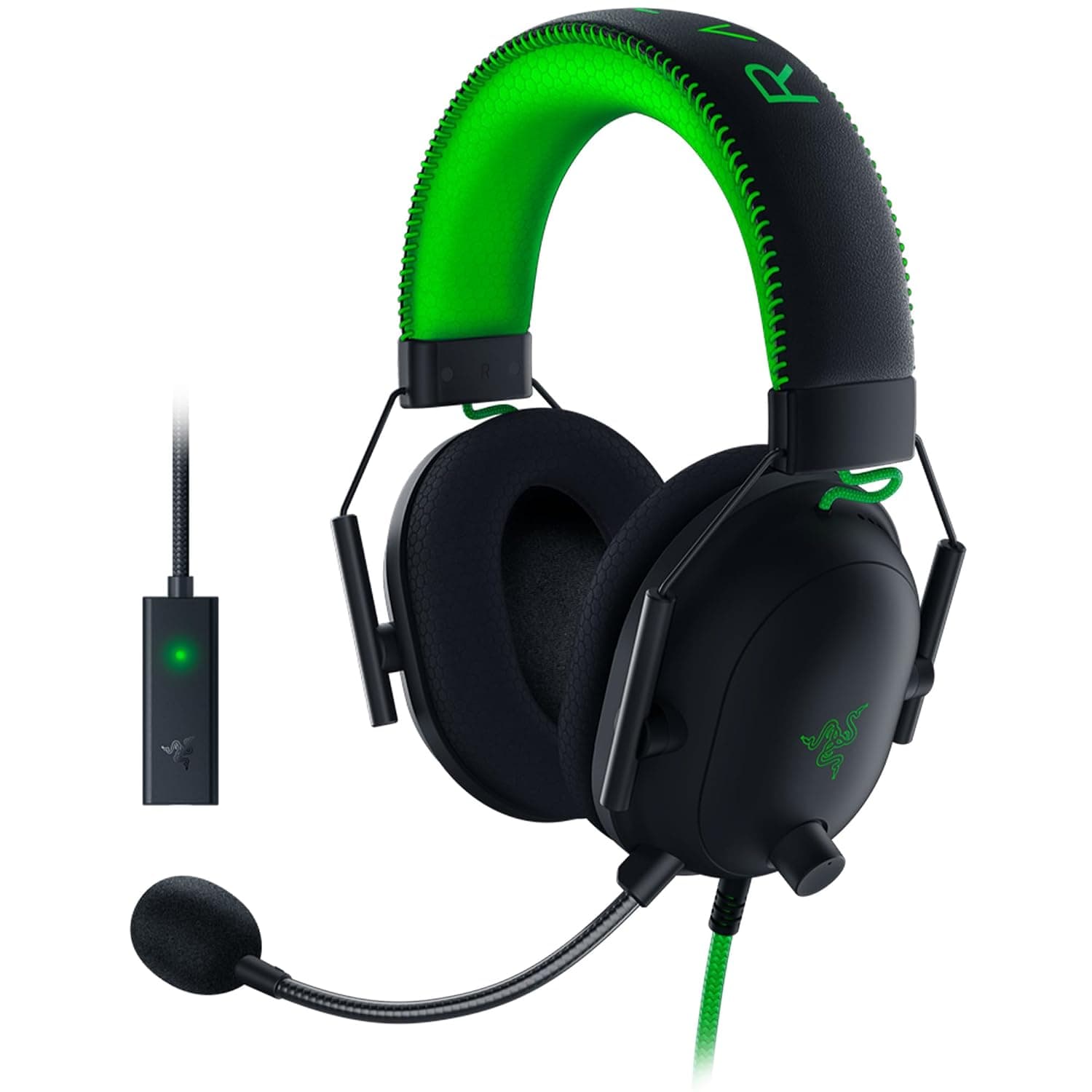 Razer BlackShark V2 - Wired Premium Esports Gaming Headset (TriForce 50 mm Drivers, HyperClear Cardiod Mic, Advanced Passive Noise Cancelation, THX Spatial Audio) Special Edition