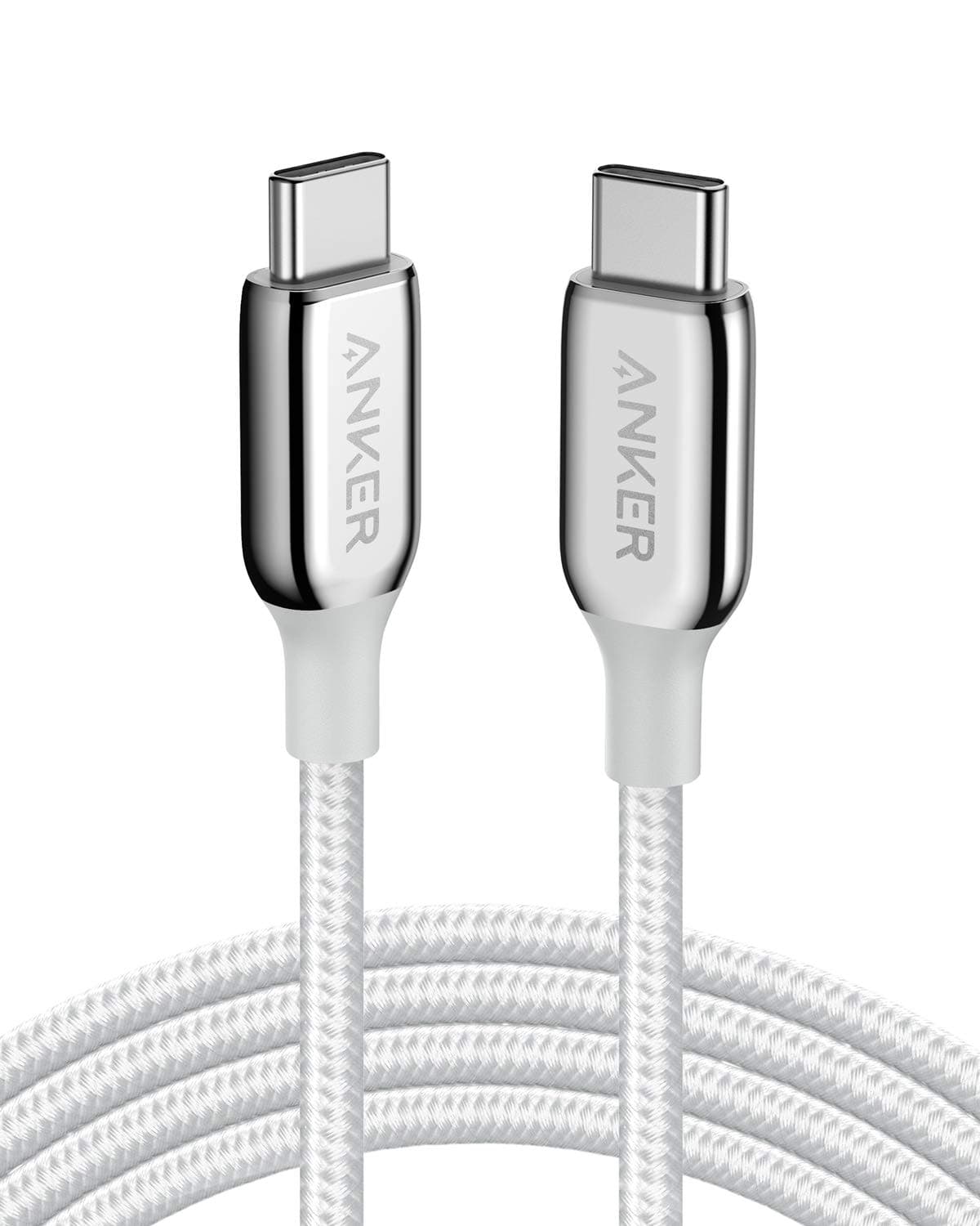 Anker USB C Cable, PowerLine+ III USB C to USB C (6ft) USB-IF Certified Cable, 60W Power Delivery PD Charging for Apple MacBook, iPad Pro 2020, iPad Air 4, Google Pixel 4a, and More Type-C Devices