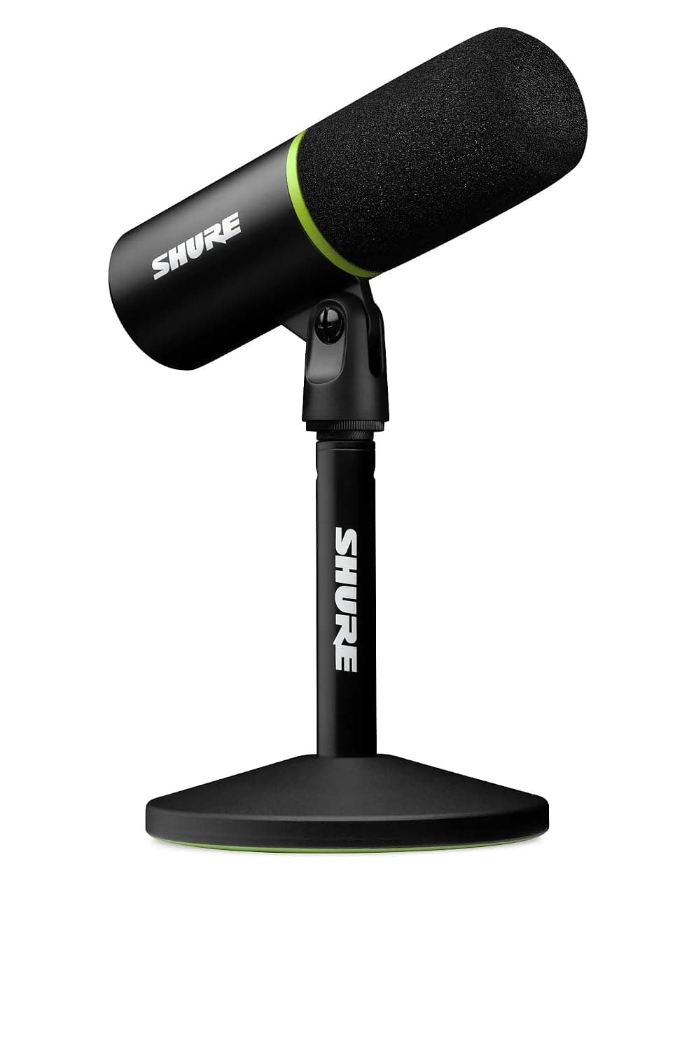 Shure MV6 USB Gaming Microphone for Streaming & Recording | XLR Studio Dynamic Mic for Broadcast, Podcast, Recording, Gaming & Streaming; Smooth Warm Vocals, Rugged Build