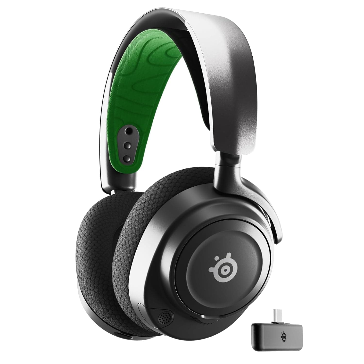 SteelSeries Arctis Nova 7X Wireless Xbox Series X/S Gaming Headset - Neodymium Magnetic Drivers - Dual Wireless Xbox & Bluetooth Audio - 38H USB-C Battery - AI Mic - Supports PS5, PC - Black