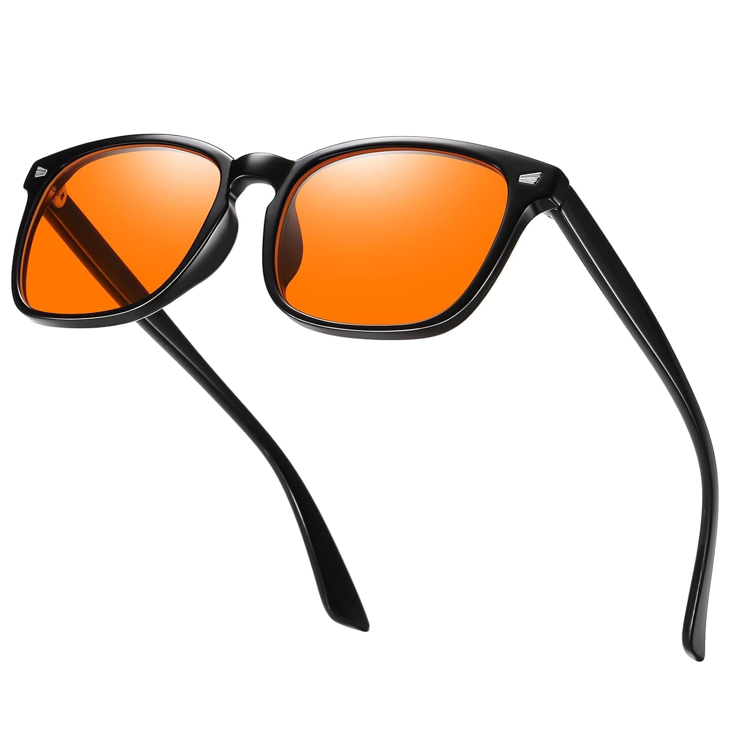 Okany Amber Lens Blue Light Blocking Gaming Glasses Women Men, PC Glasses | Amber Lens Boosts Focus For Work & Gaming Blue Light Filter & Anti Glare Specs Stop Digital Eye Strain Fatigue & Headaches