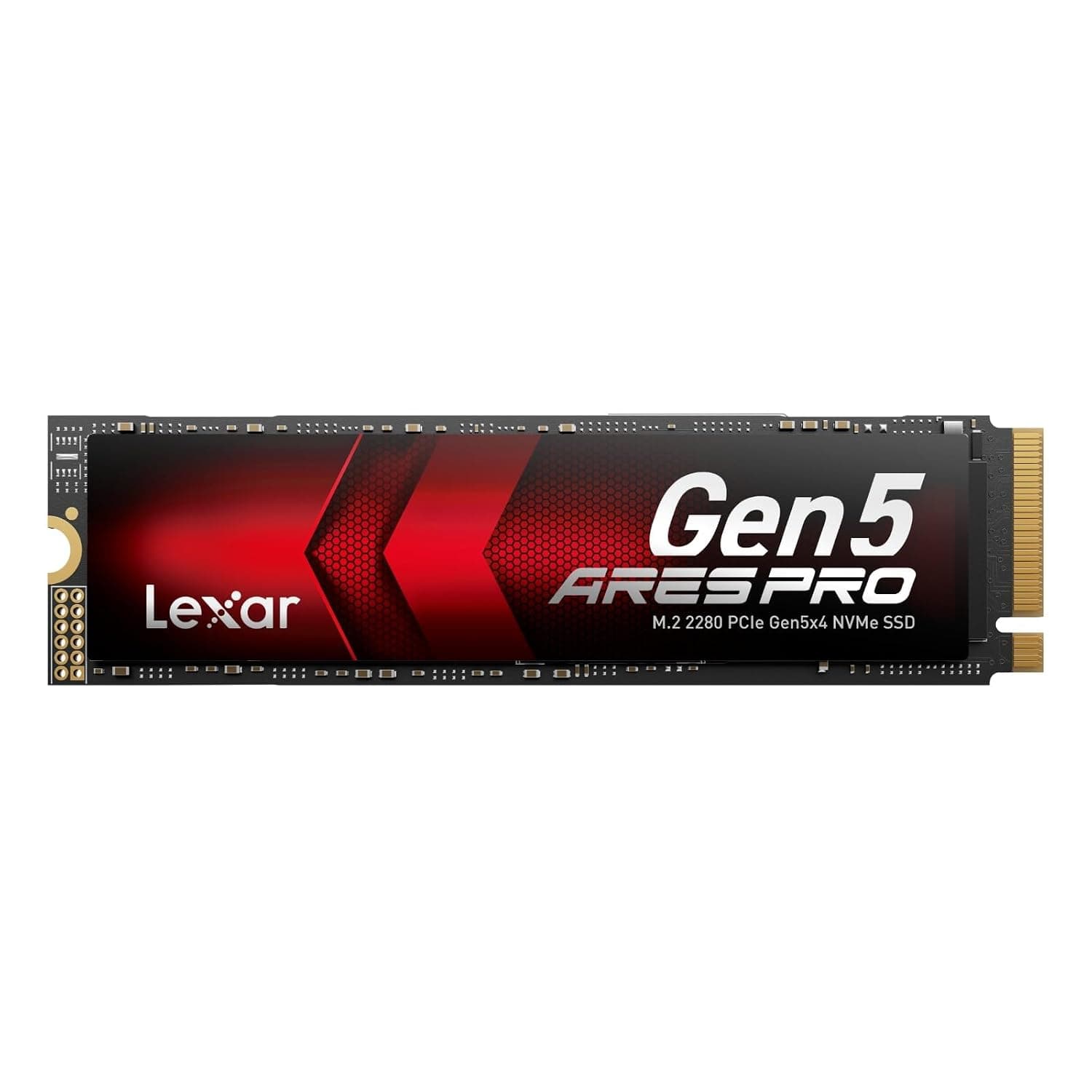 Lexar ARES PRO 4TB SSD, M.2 2280 PCIe Gen5 NVMe SSD | Up to 14,000 MB/s Read, for AI Applications, Gaming, Video Editing, Compatible with PC, Laptops & PS5