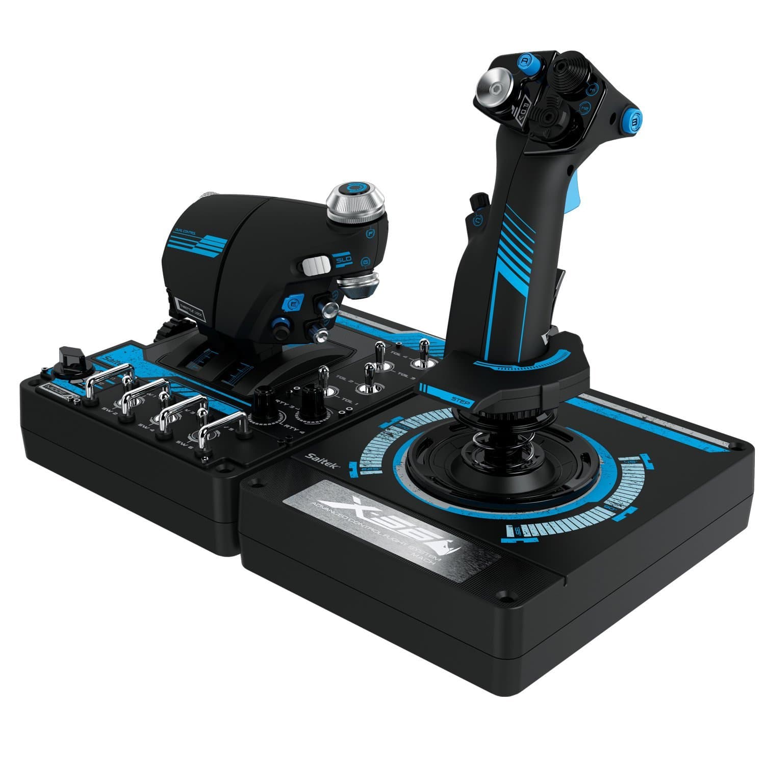 Logitech G 945-000002 Saitek Pro Flight X56 Rhino Sim Precision