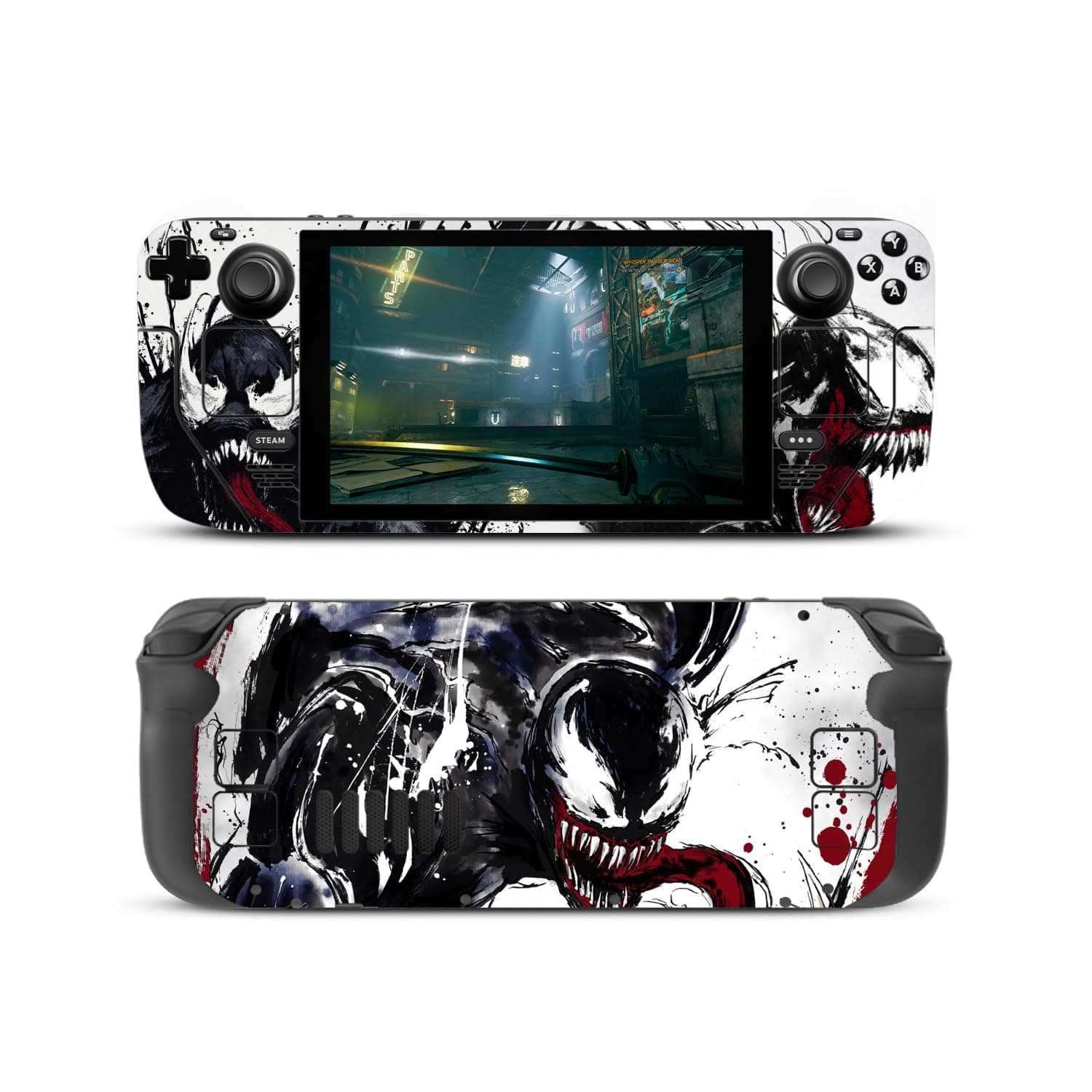 NOWSKINS Horror Superhero Character Premium 3M Full Set Protective Skin Decal for Steam Deck Skin Wrap, Custom Decal Vinyl Skin Cover for Steam Deck Skin Anime Wraps