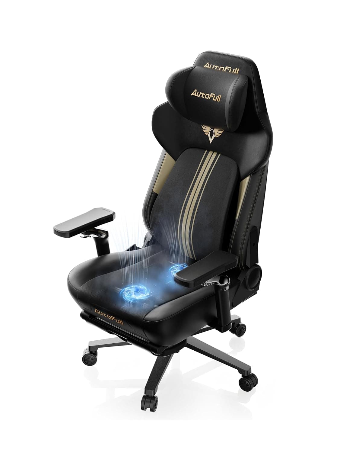 AutoFull M6 Ultra+ 2.0 Gaming Chair, World’s First Bionic Hand Massage | Ergonomic Gaming Chair with Active Heating & Ventilation, Dynamic Lumbar Support. Official Gaming Chair of IEM & ESL 2026