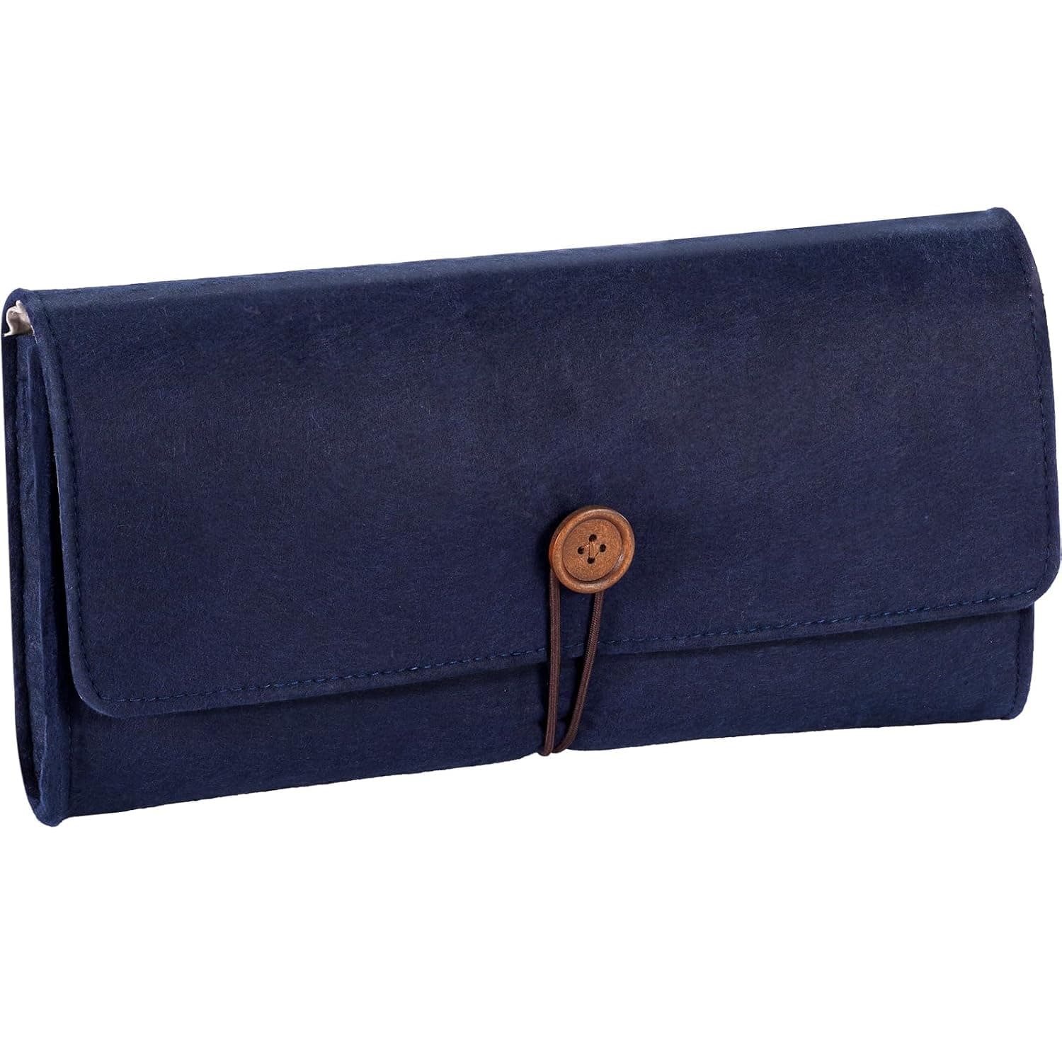 ProCase Carrying Case for Nintendo Switch OLED & Nintendo Switch, Portable Travel Bag Ultra Slim Felt Pouch with 5 Game Cartridges Holders a Bit Large for Switch Lite -Navy