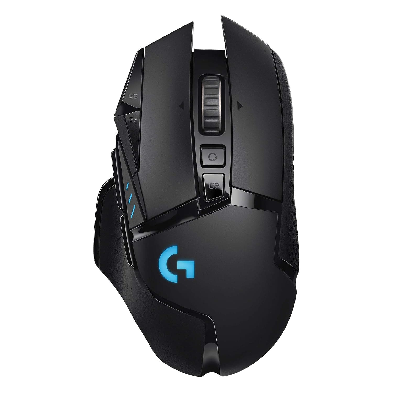 Logitech G502 LIGHTSPEED Wireless Gaming Mouse | HERO 25K Sensor, 25,600 DPI, RGB, Adjustable Weights, 11 Buttons, Long Battery, POWERPLAY-compatible, PC/Mac - Black