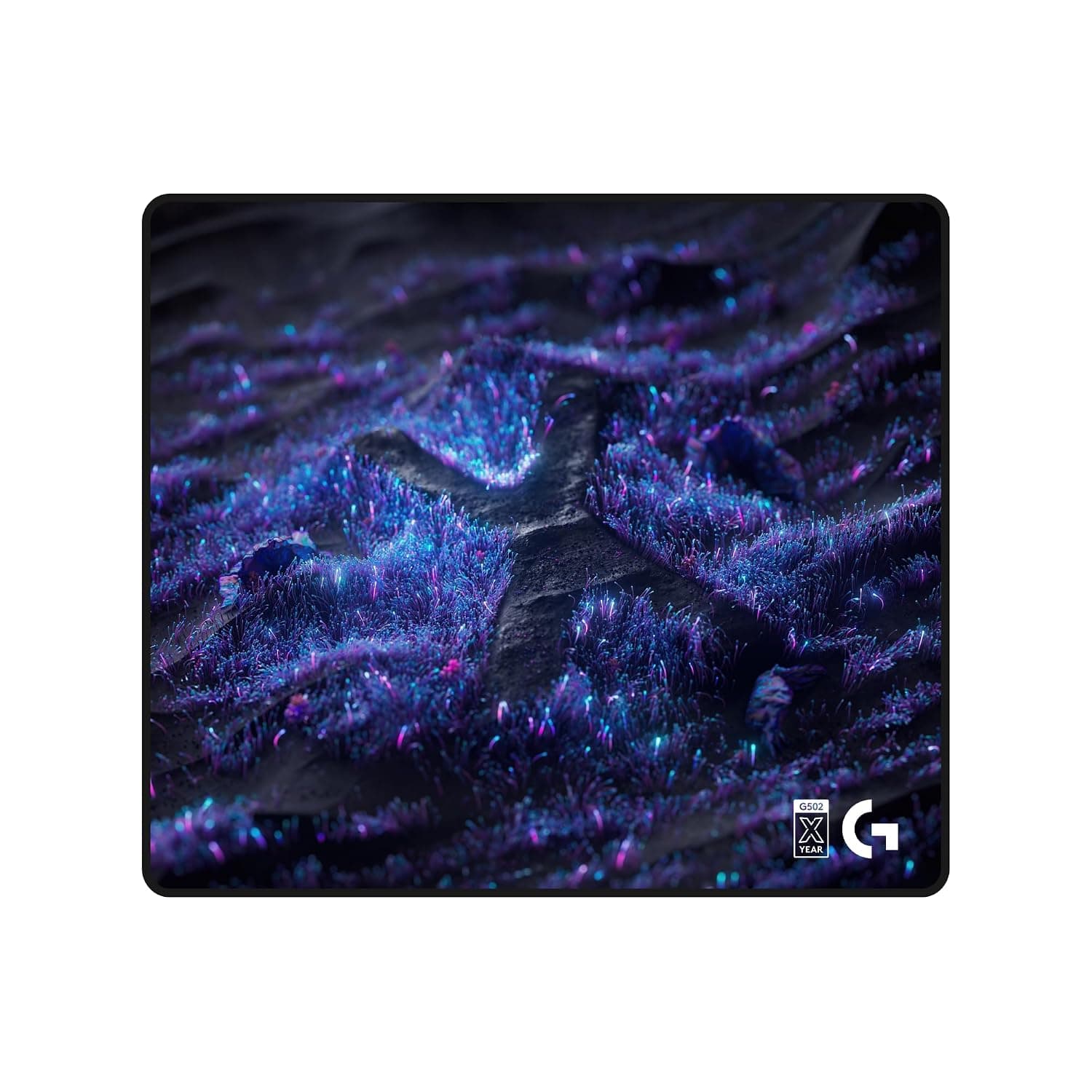 Logitech G 640 SE Large Fabric Gaming Mouse Pad, Optimized for Gaming Sensors, Moderate Surface Friction, Non-Slip Mouse Pad - 10th Anniversary