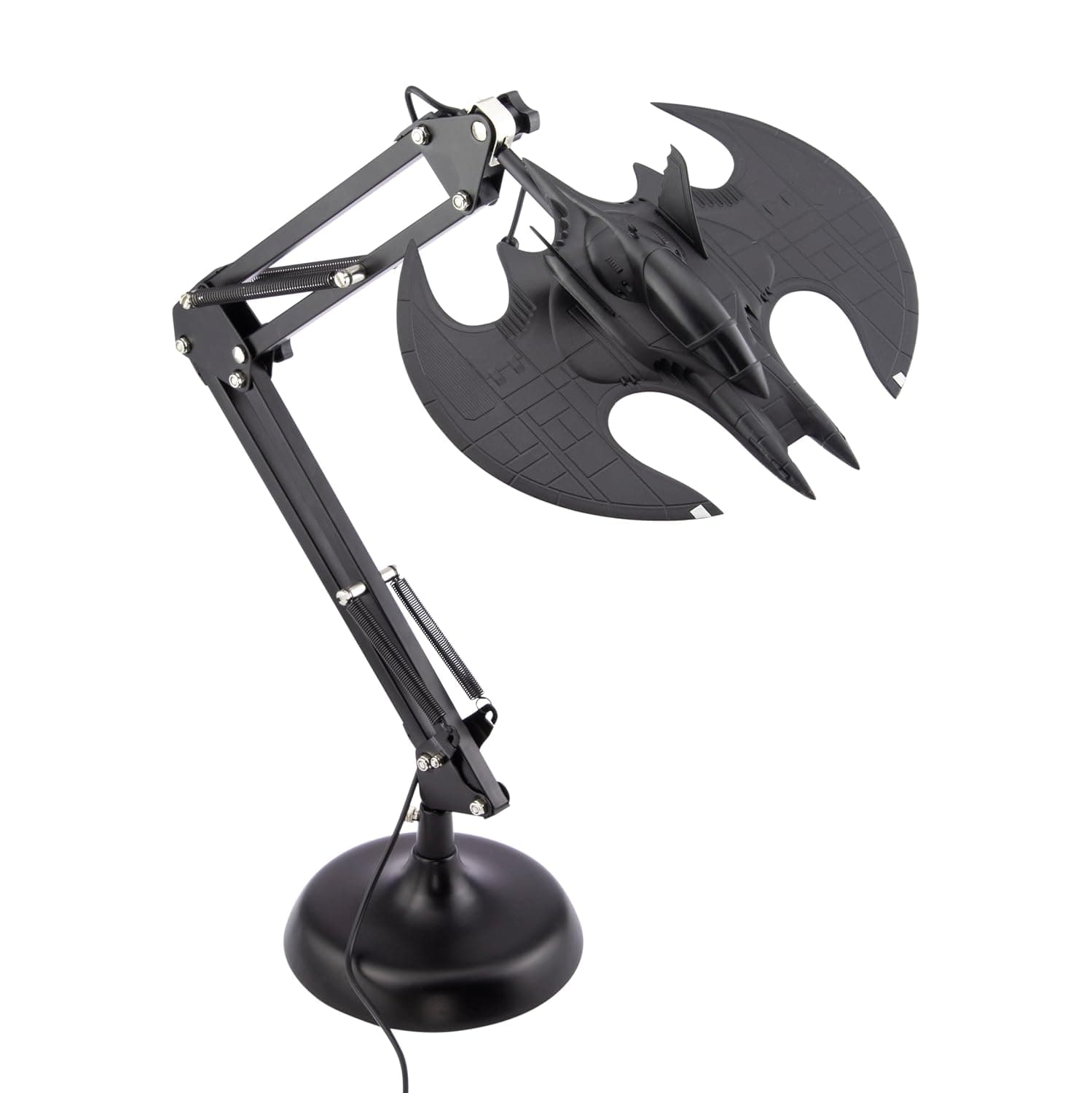 Paladone Batman Batwing Posable Light - Officially Licensed DC Product | 60cm Posable Desk Lamp • Iconic Batwing Design • USB Powered With Adjustable Light Direction