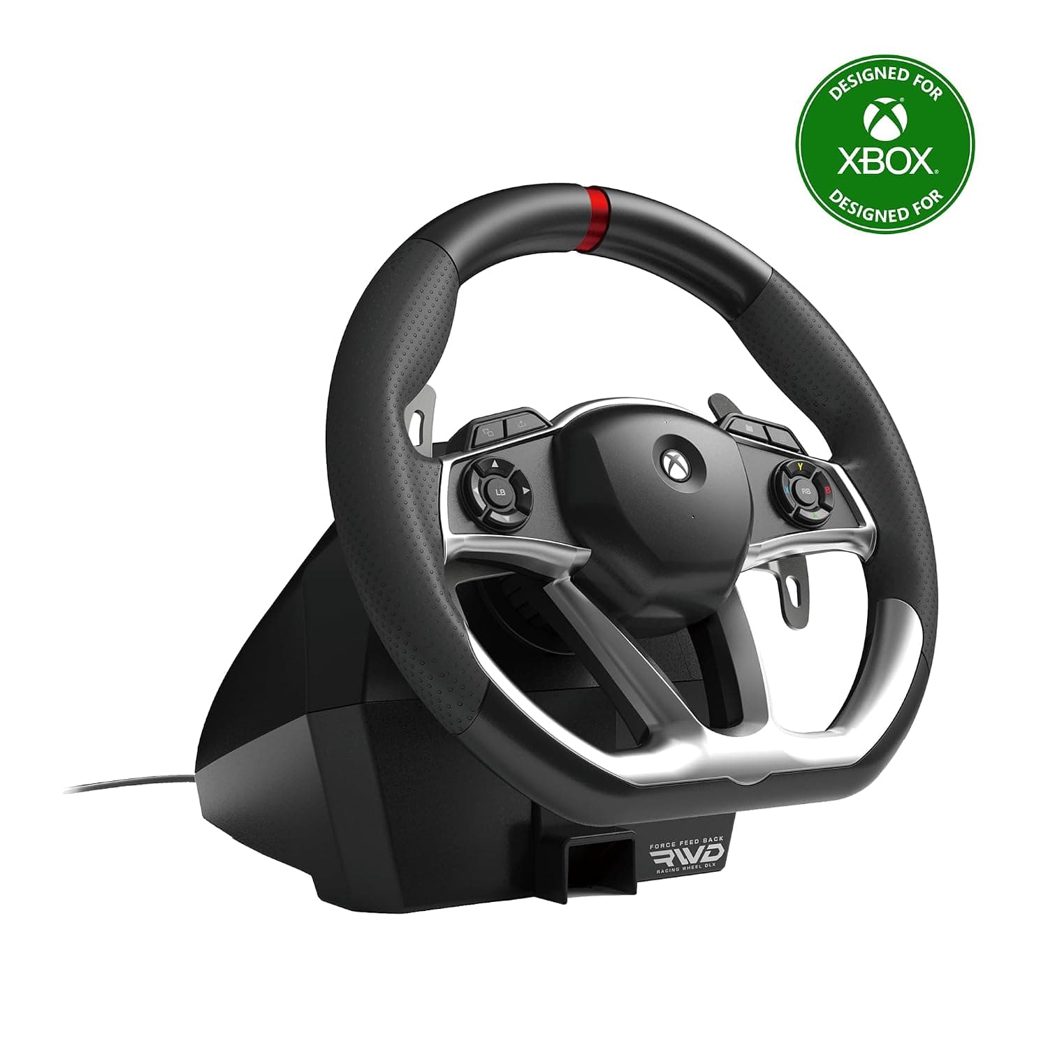 Hori Force Feedback Racing Wheel DLX Designed for Xbox Series X|S - Officially Licensed by Microsoft