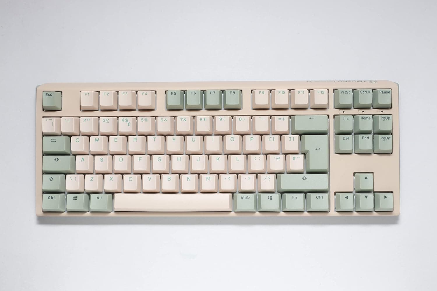 Ducky One 3 Matcha TKL USB Mechanical Gaming Keyboard – Black Cherry MX Switches - UK Layout