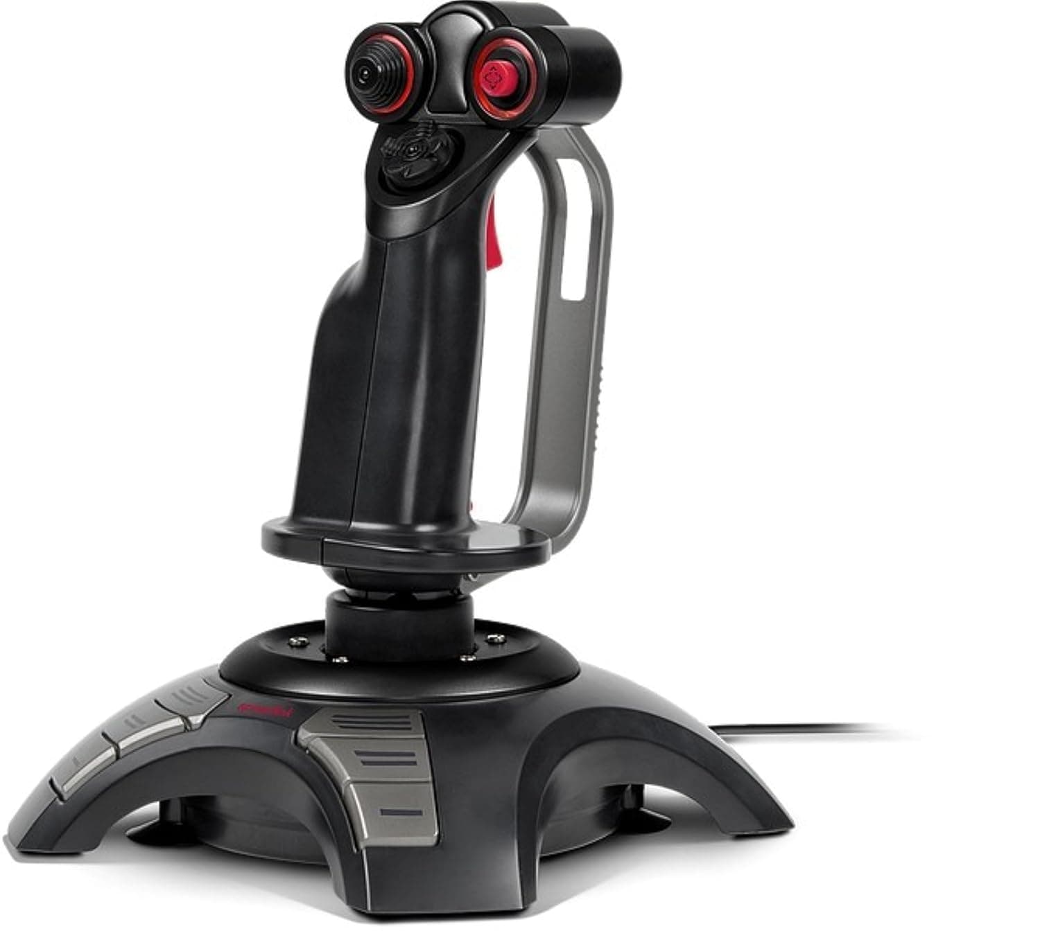 Speedlink PHANTOM HAWK Flight Stick - joystick for PC/computer, controller for simulator games, USB, black