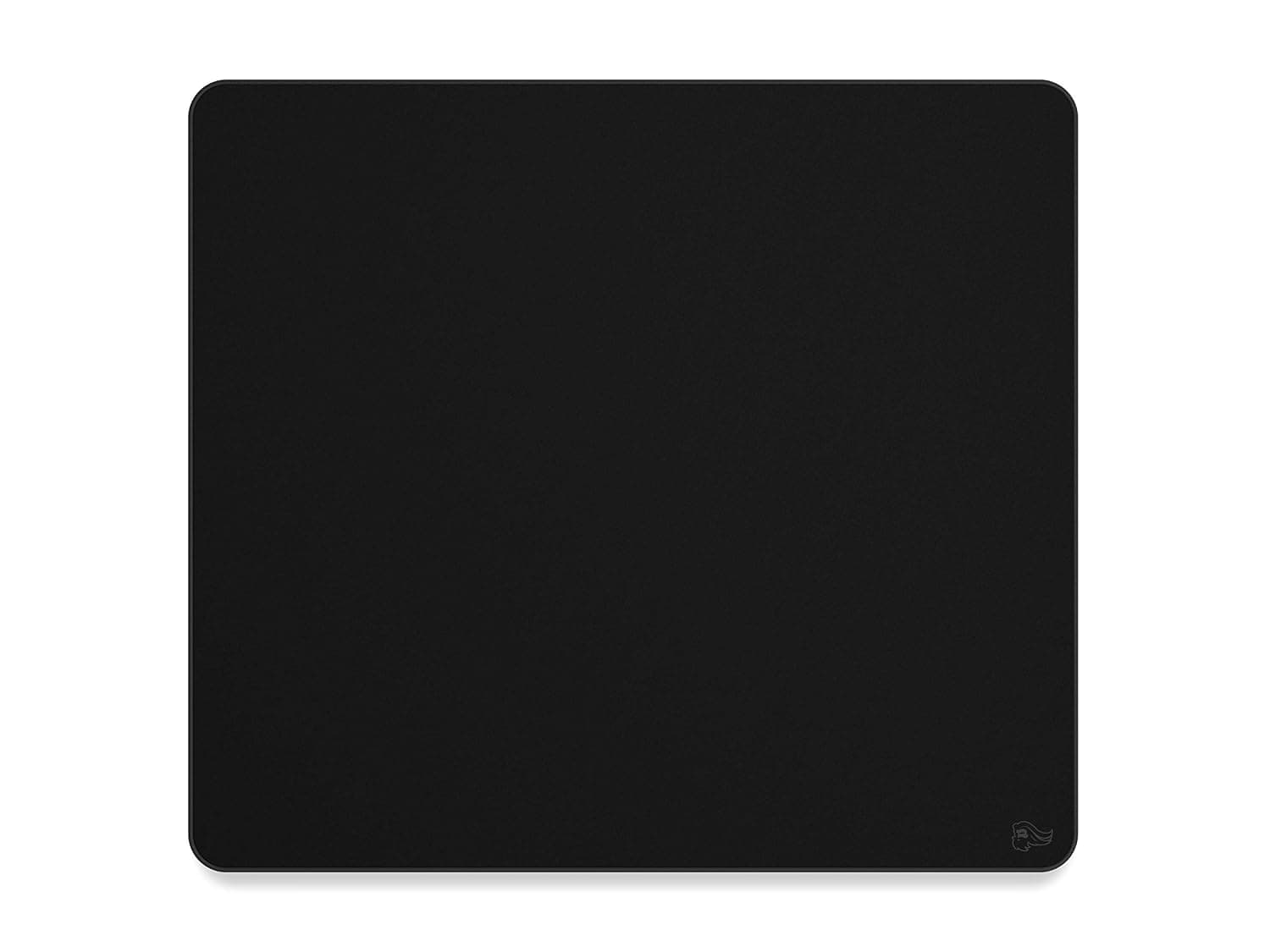 GLORIOUS Cloth Gaming Mousepad XL (Black Stealth) | Smooth Surface For Speed And Control, Anti Slip Base, Machine Washable Antifraying Stitched Edges, 460x410x2mm