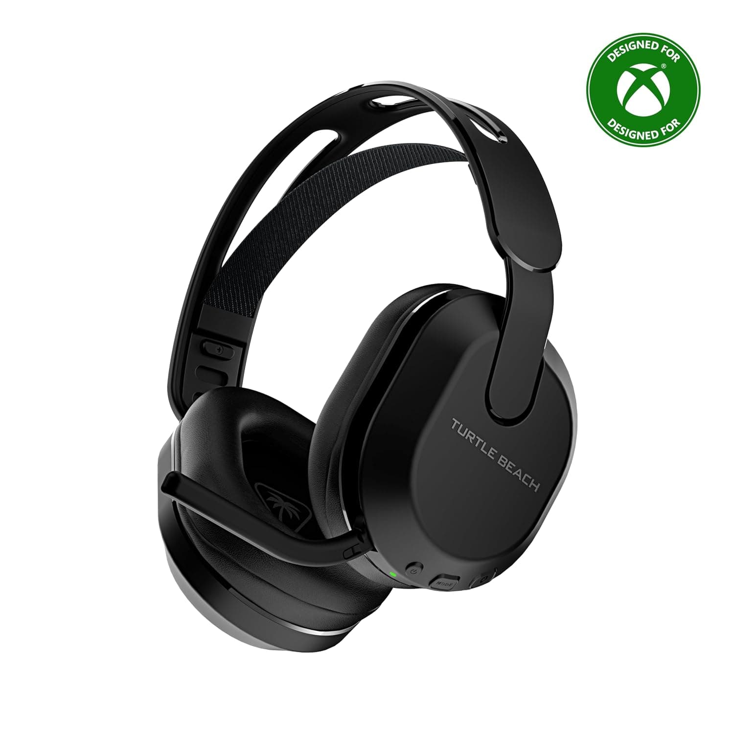 Turtle Beach Stealth 500 Wireless Multiplatform Gaming Headset for XBOX, PC | Black, XBOX Series X|S, XBOX One, Bluetooth, 40mm Drivers, Rechargeable 40-Hr Battery, Flip-to-Mute Mic, Memory Foam Cushions