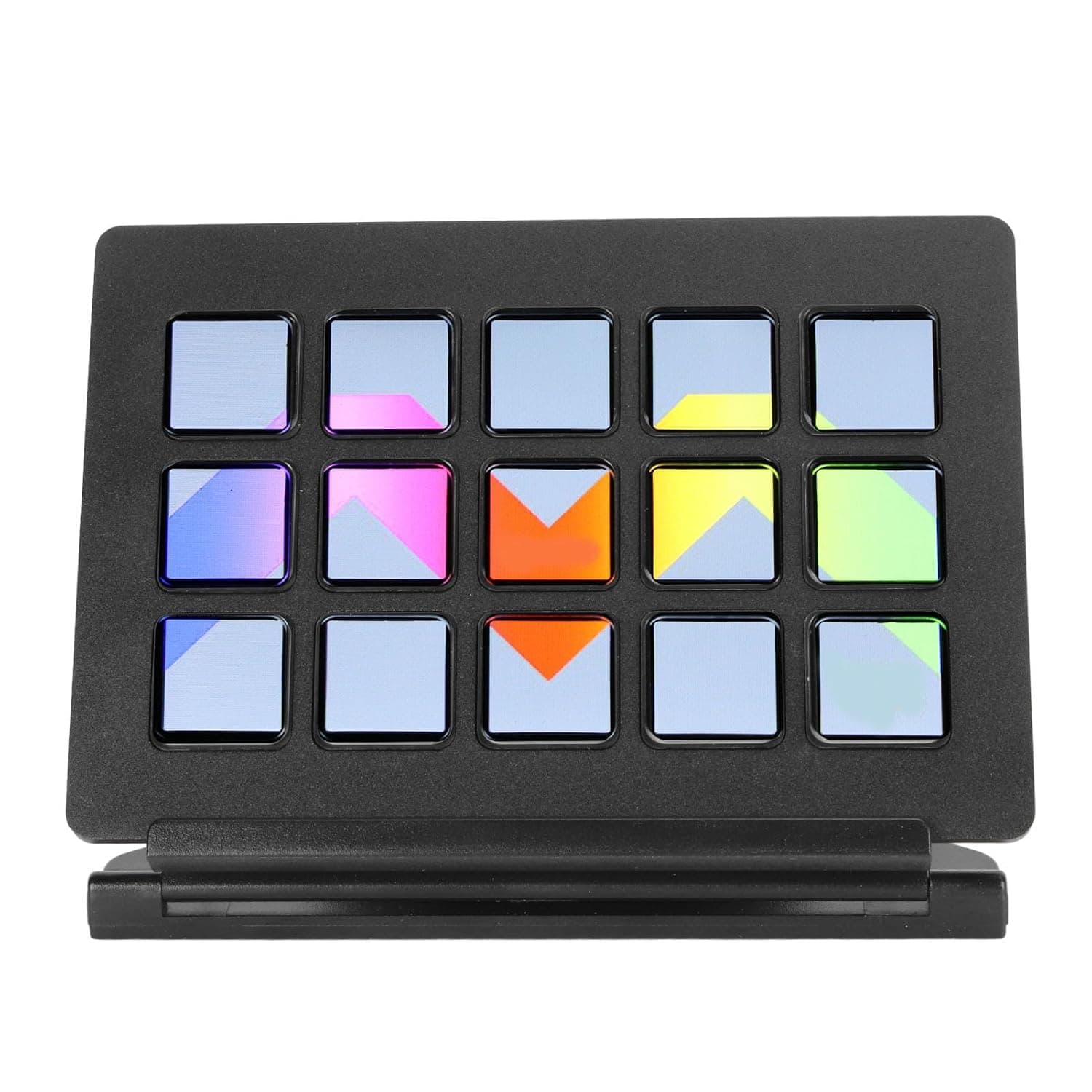 Stream Deck Visual Keyboard, 15 Macro Keys Trigger Action in App Software Studio Controller Macro Keyboard, LCD Custom Keyboard for Elgato 4KCU, for OBS, for Twitch, Etc