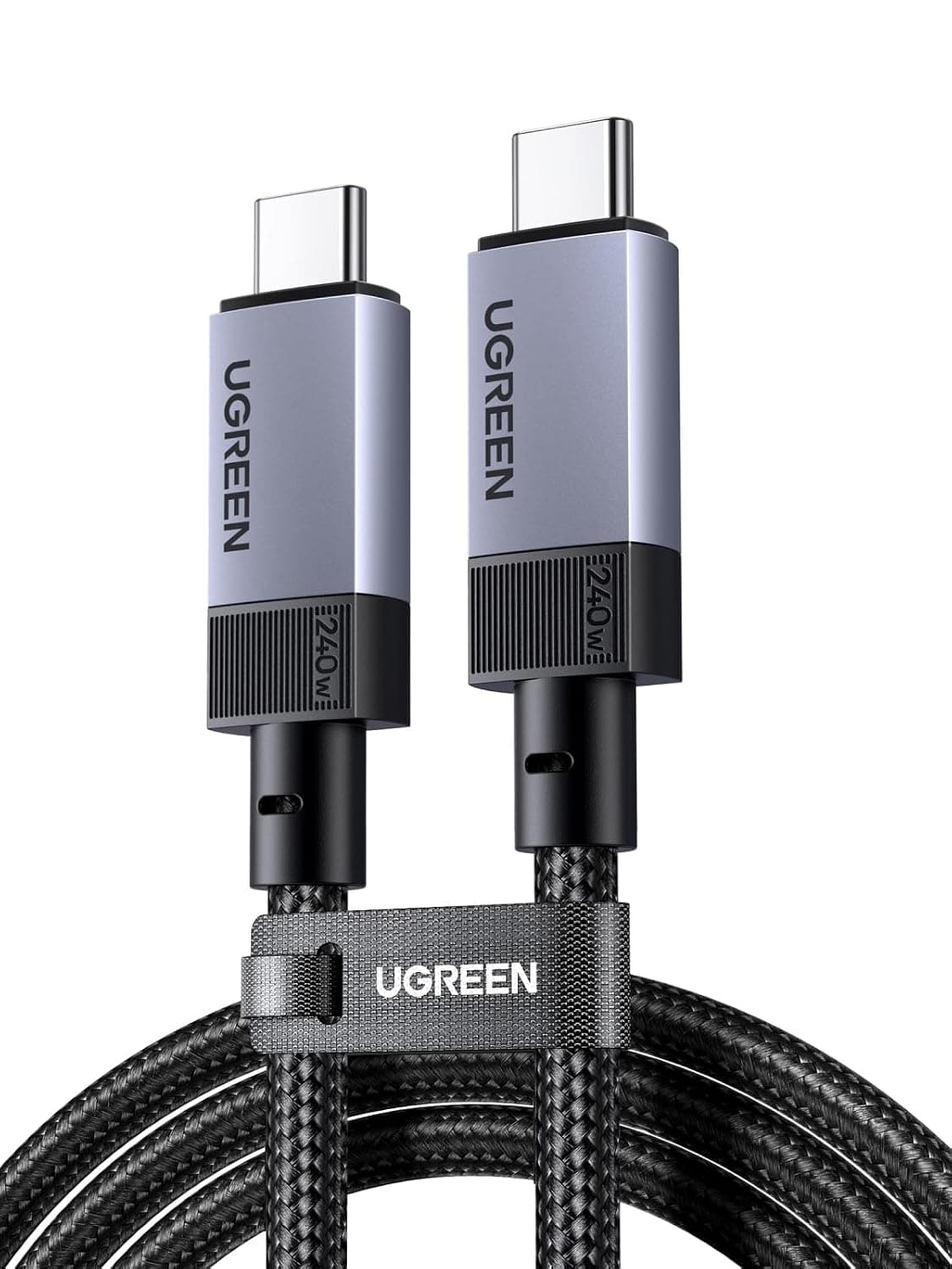 UGREEN USB C to USB-C Cable 240W USB4.0 40Gbps 8K@60Hz Display, 1M | PD3.1 Fast Charging USB-C Charger Cable Compatible with USB-C Monitors, MacBook Pro M4, iPad, iPhone Air/17/16, Galaxy S26
