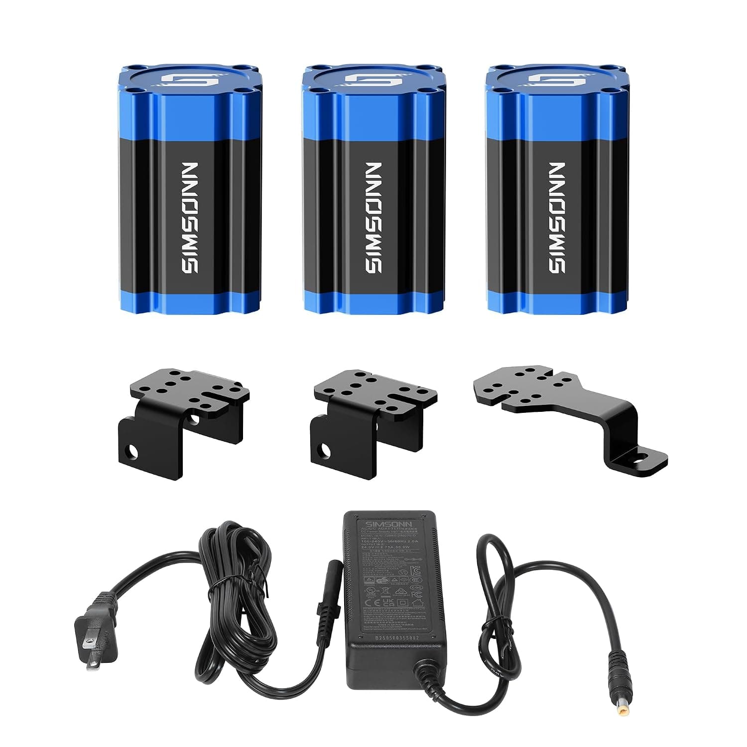 SIMSONN Racing Simulator Pedals Vibration Motor Module Haptic Pedals Reactor (3PCS vam pro set)