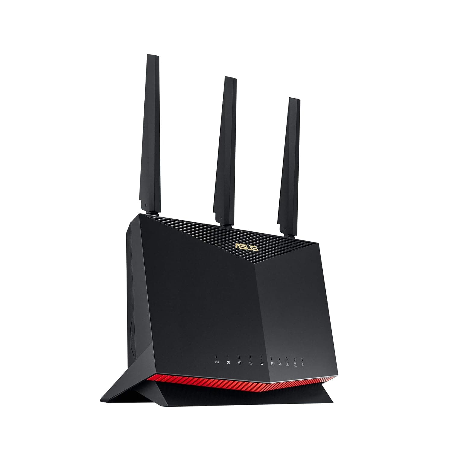 ASUS RT-AX86U 5700 Dual Band + Wi-Fi 6 Gaming Router, PS5 Compatible, up to 2250 sq ft & 35+ devices, NVIDIA GeForce Now, Lifetime Free Internet Security, Mesh Wi-Fi support, 2.5G port, gaming port , black
