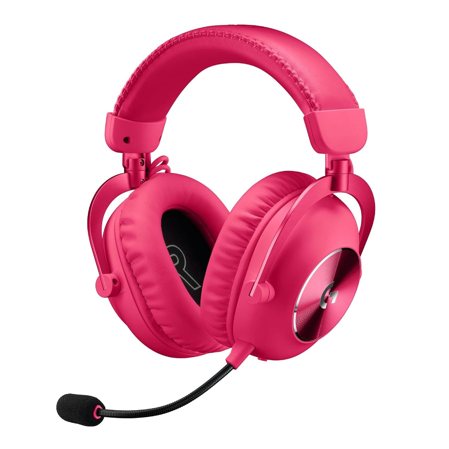 Logitech G PRO X 2 Lightspeed Wireless Gaming Headset (Magenta) | Detachable Boom Mic, 50mm Graphene Drivers, DTS:X Headphone 2.0-7.1 Surround, Bluetooth/USB/3.5mm Aux, PC, PS5, PS4, Switch