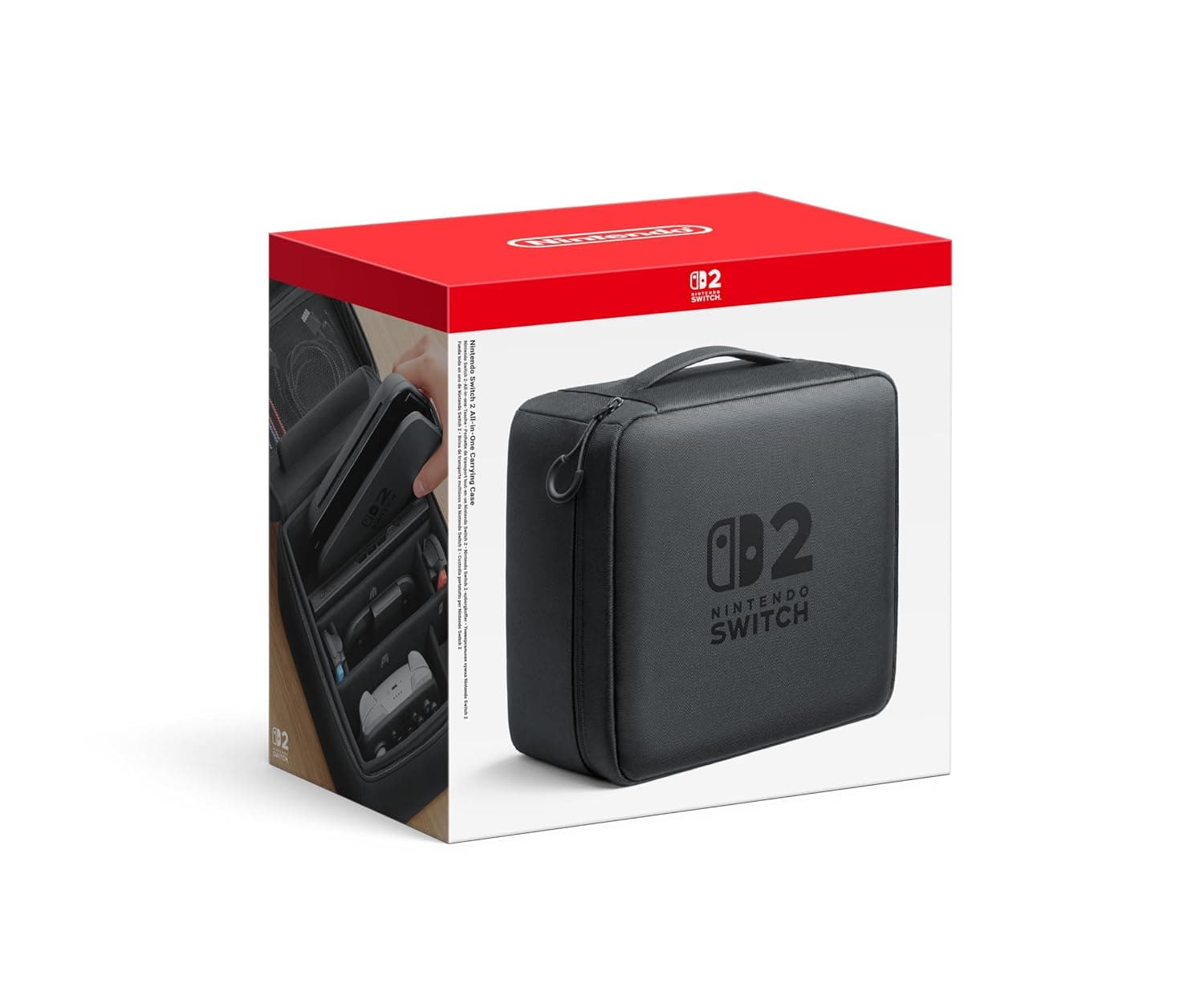 Nintendo Switch 2 Black All-in-One Carrying Case