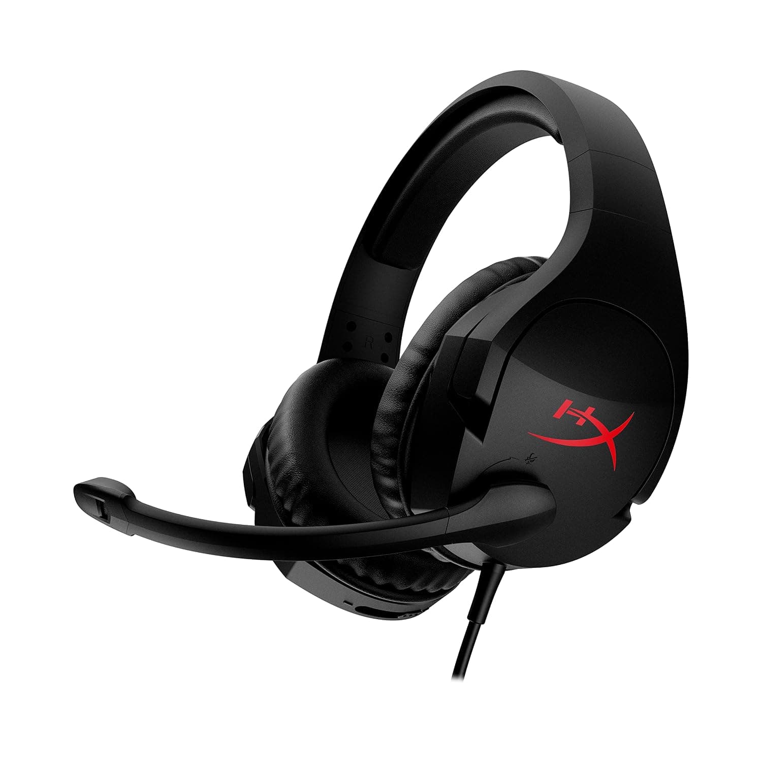 HyperX Cloud Stinger – Gaming Headset, for PC, DTS® Headphone:X® Spatial Audio, Memory Foam, Soft Leatherette, Durable Steel Sliders, Swivel-to-mute NoiseCancelling Microphone, Black