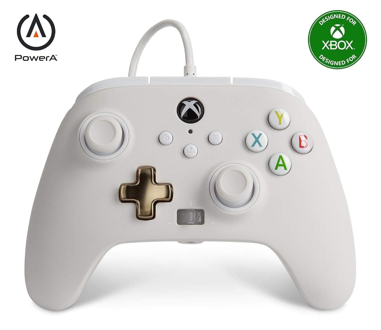 PowerA Enhanced Wired Controller for Xbox Series X|S, Wired Video Game Controller, Gamepad for Xbox X and S, Officially Licenced by Xbox, 2 Years Manufacturer Warranty - Mist