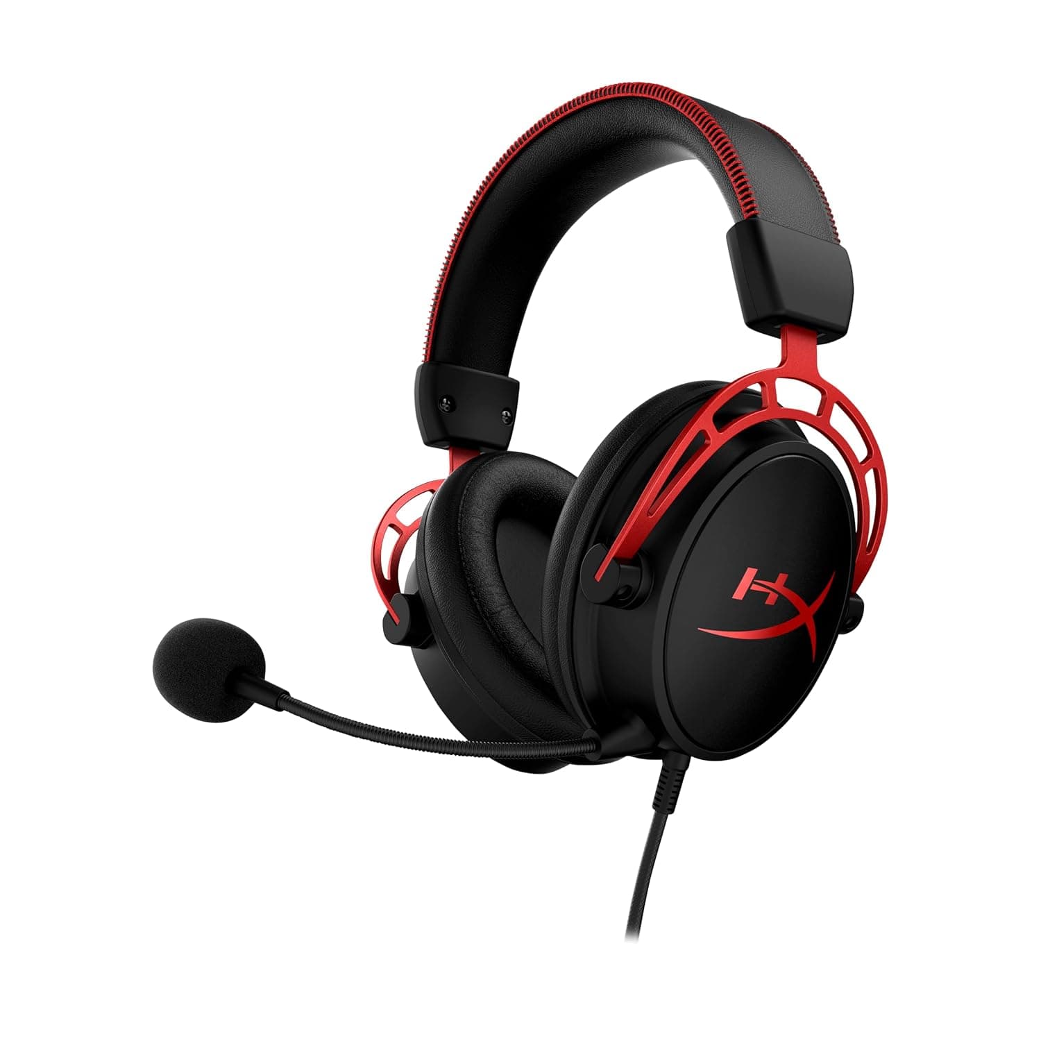 HyperX Cloud Alpha – Gaming Headset with In-line volume control | Competitive gaming, double chamber driver, reduced distortion, balanced audio playback