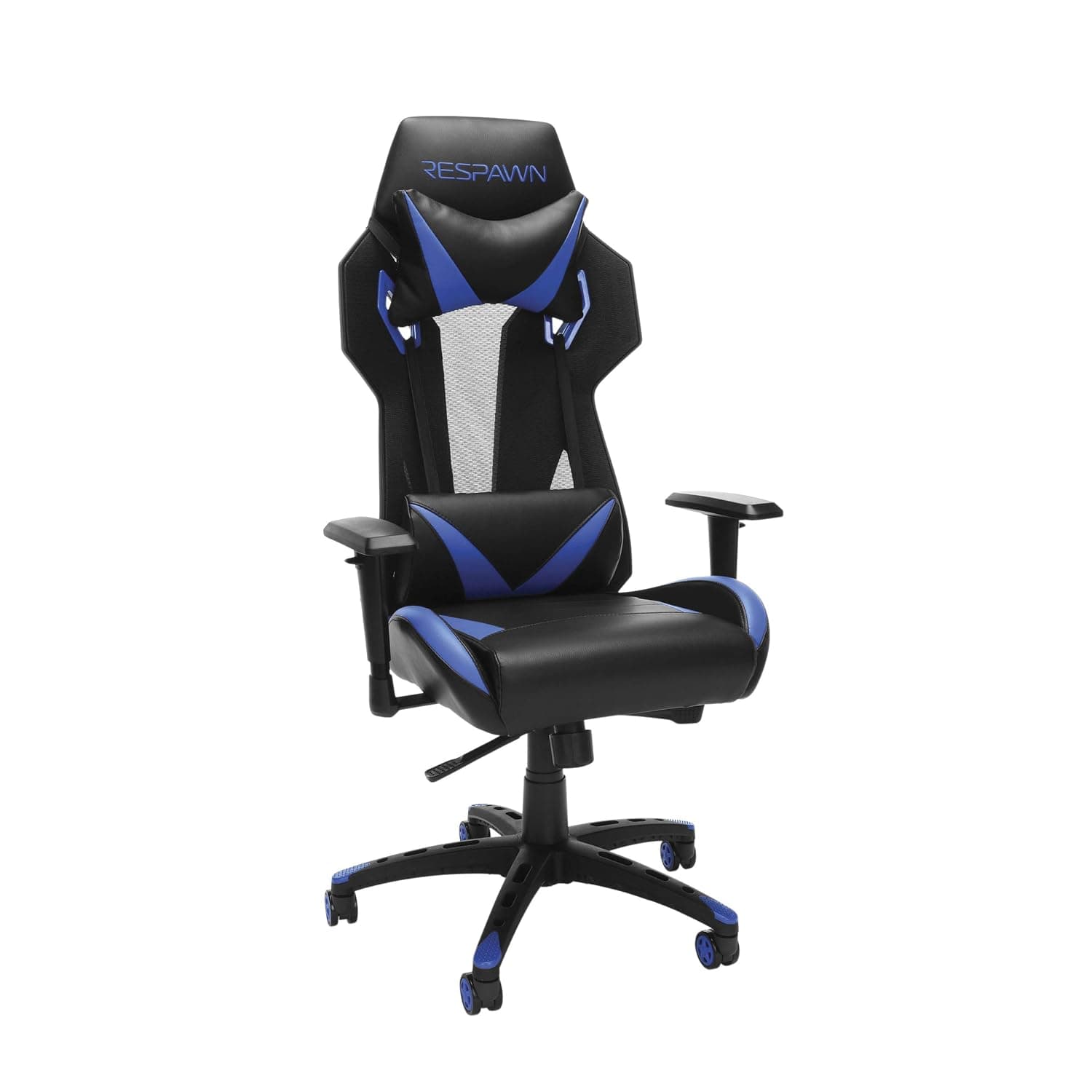 RESPAWN-205 Racing Style Gaming Chair - Ergonomic Performance Mesh Back Chair, Office or Gaming Chair (RSP-205-BLU)
