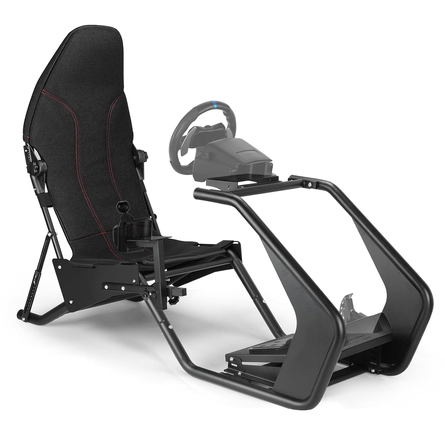 DIWANGUS Racing Simulator Cockpit, Sim Race Cockpit with Adjustable Seat & Shifter Mount, Sports Car Gaming Cockpit Style Design for Logitech G29/G920/G923, Thrustmaster for PS5 PS4 Xbox Accessories