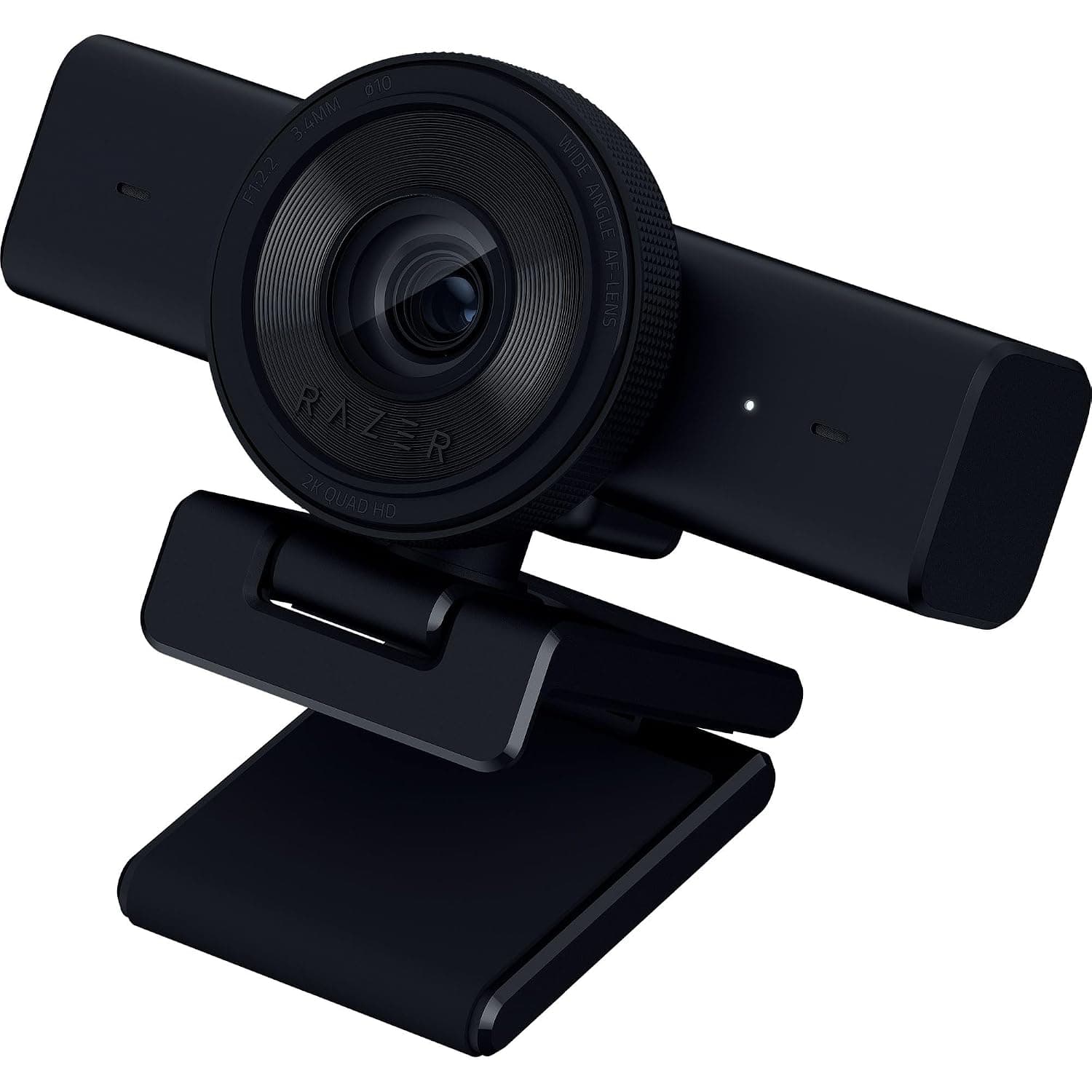 Razer Kiyo V2 X - Webcam Full HD 1080p, 60 FPS for Creators - Accurate Auto-Focus - Wide-Angle Lens - Built-In Mic - CCompatible with Open Broadcaster Software and Xsplit | Black