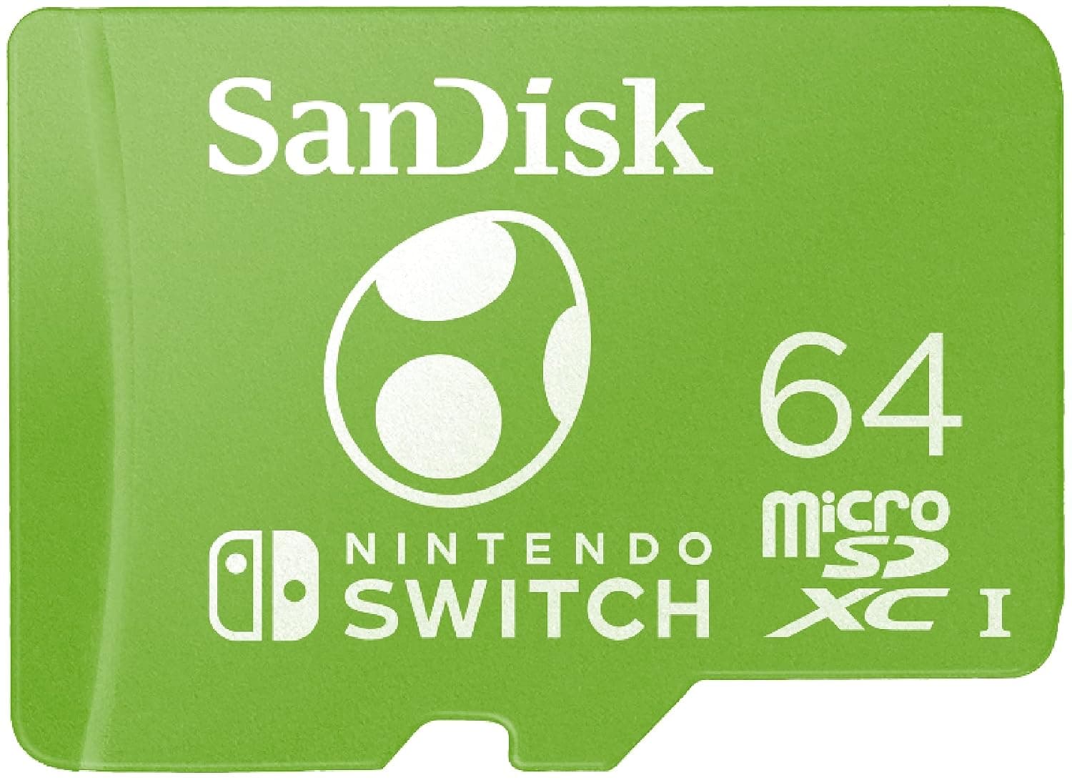 SanDisk 64GB microSDXC UHS-I card for Nintendo Switch - Nintendo licensed Product | Officially Licensed for Nintendo-Switch, UHS-I, Up to 100MB/s Read Speeds, Instantly add addition space