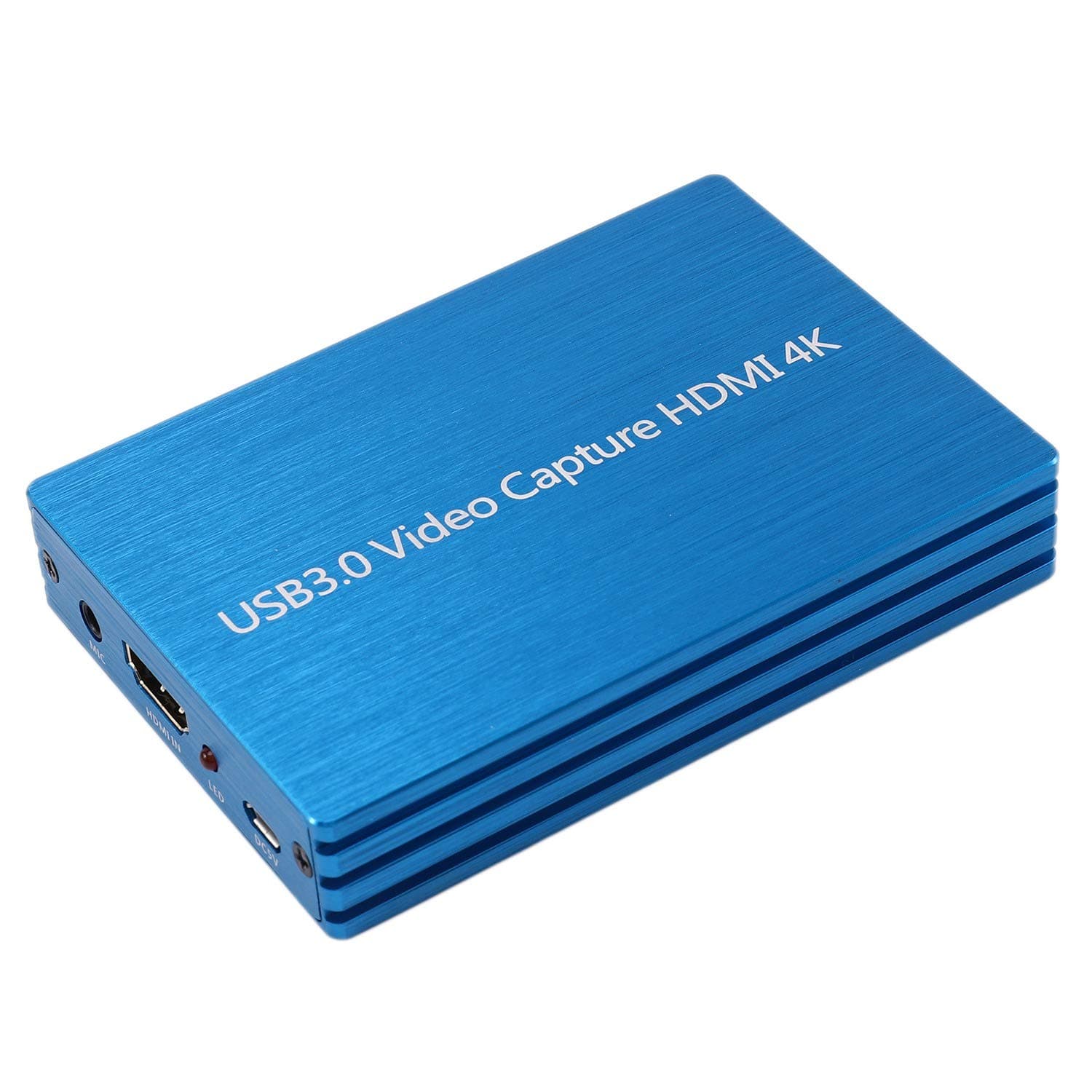 Semoic 4K HDMI To USB 3.0 1080P Video Capture Card Dongle for OBS Game Live Streaming Plug and Play Without Driver Software