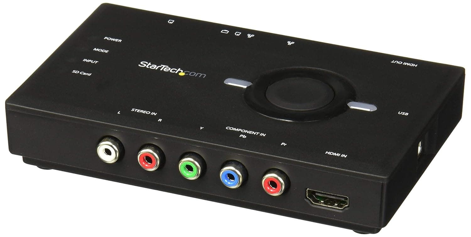 StarTech.com USB 2.0 HD PVR Gaming and Video Capture Card - 1080p HDMI / Component Capture Card (USB2HDCAPS)