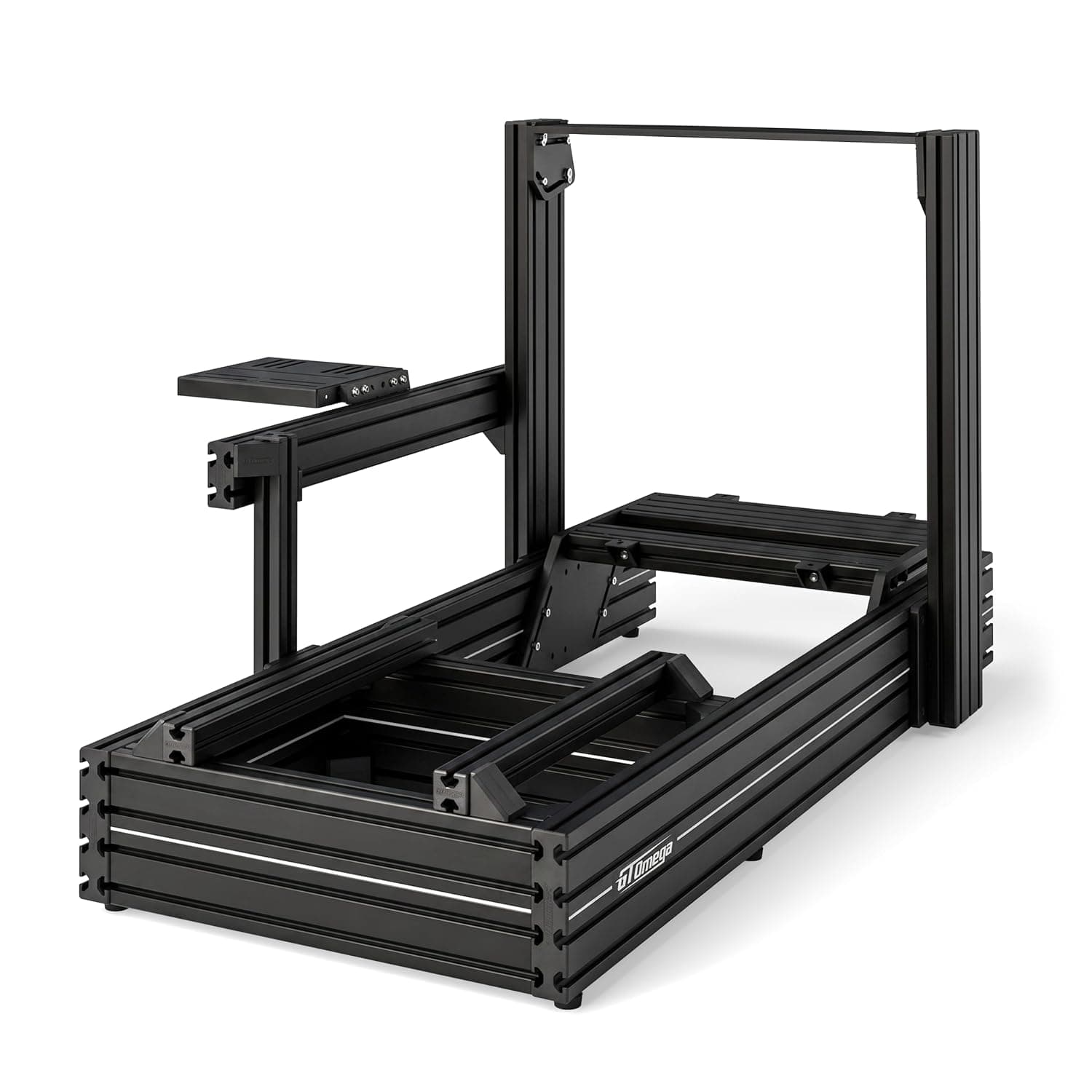 GT Omega PRIME Cockpit - Made of Durable Aluminium, Adjustable Pedal Plate