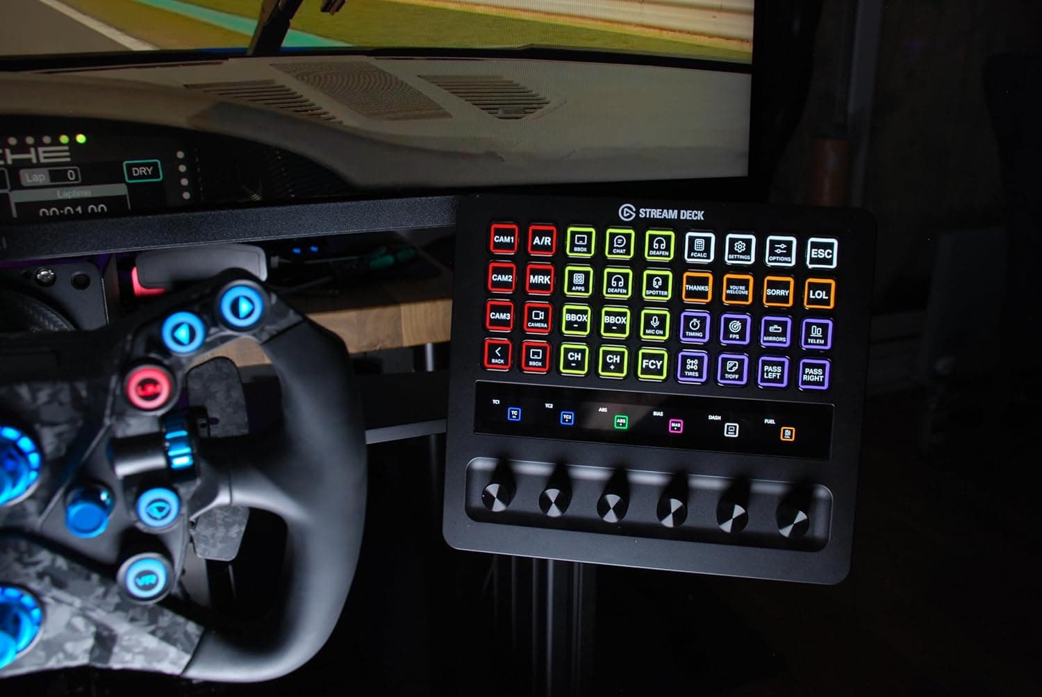 Mount for Stream Deck+ XL with 1/4", 3/8", and VESA Compatibility