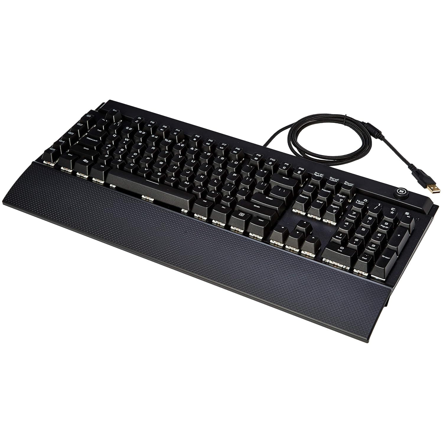 Amazon Basics Programmable Mechanical Gaming Keyboard , RGB LED Backlit, US Layout (QWERTY)