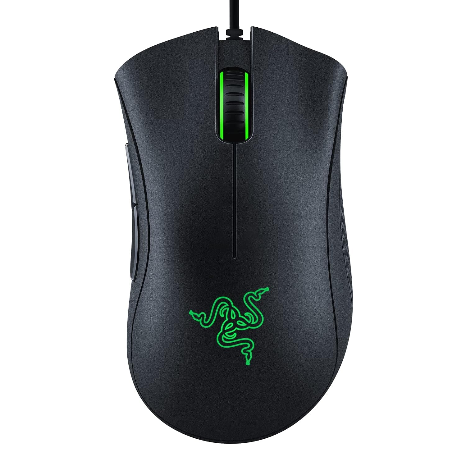 Razer DeathAdder Essential Gaming Mouse: 6400 DPI Optical Sensor - 5 Programmable Buttons - Mechanical Switches - Rubber Side Grips - Classic Black | 6400 DPI Optical Sensor, 5 Programmable Buttons, Rubber Side Grips, Mechanical Mouse Switches