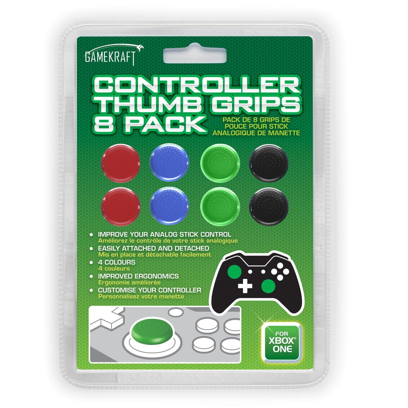 Gamekraft Analog Controller Thumb Grips (Xbox One)