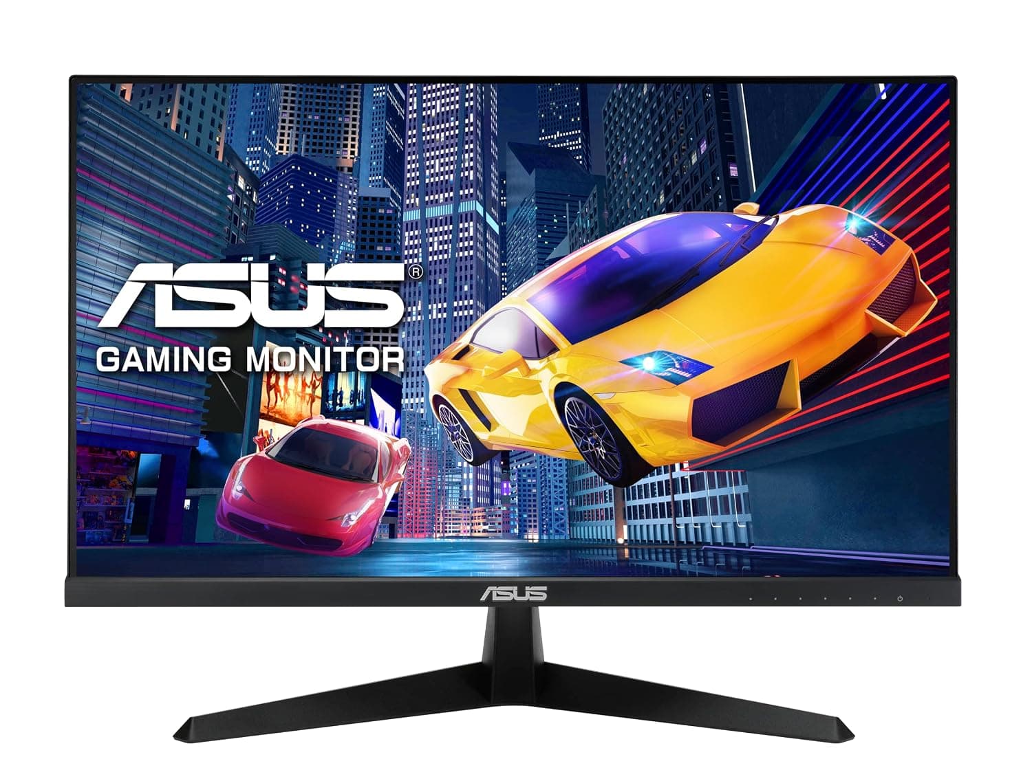ASUS VY249HGE Eye Care Gaming Monitor, 24 inch FHD (1920 x 1080), IPS, 144Hz, IPS, SmoothMotion, 1ms (MPRT), FreeSync, Eye Care technology, Blue Light Filter, antibacterial treatment